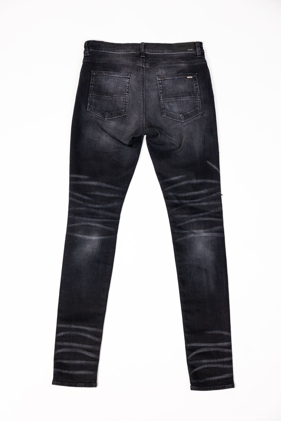 Amiri Amiri Leopard Patch Ripped Denim Size US 33 - 4 Thumbnail
