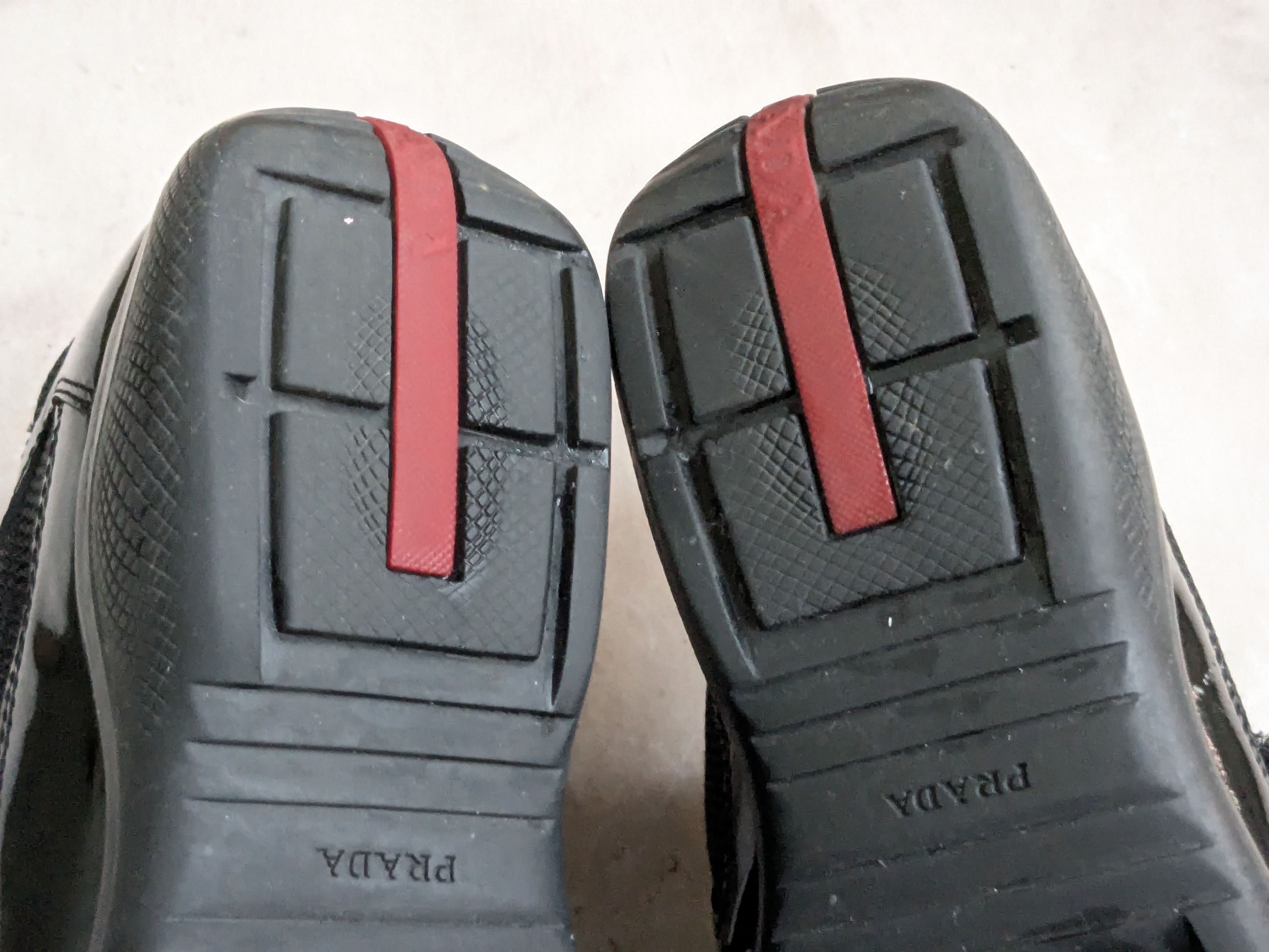Prada Prada America's Cup Black Red 7.5 Leather Low Tops Size US 7.5 / EU 40-41 - 14 Thumbnail