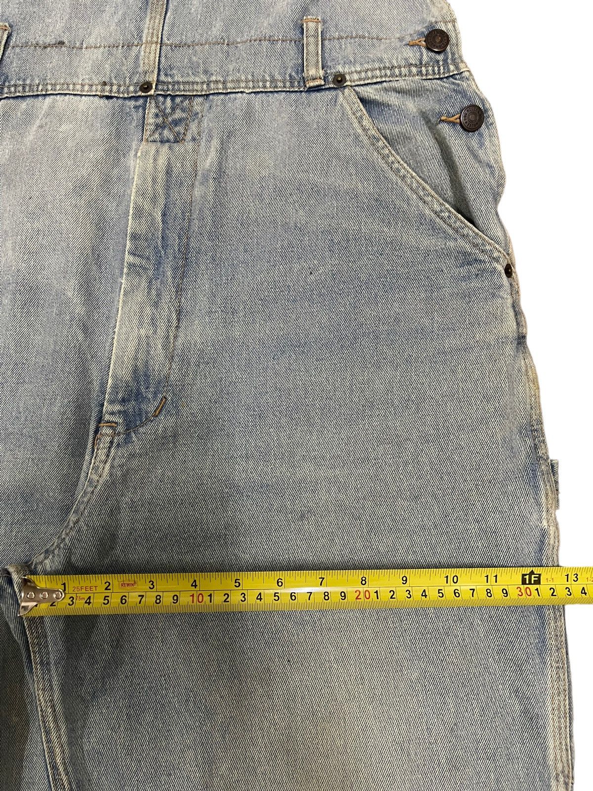 Carhartt Vintage Japanese Brand Blue Wash Style Denim Overalls Size US 33 - 17 Thumbnail