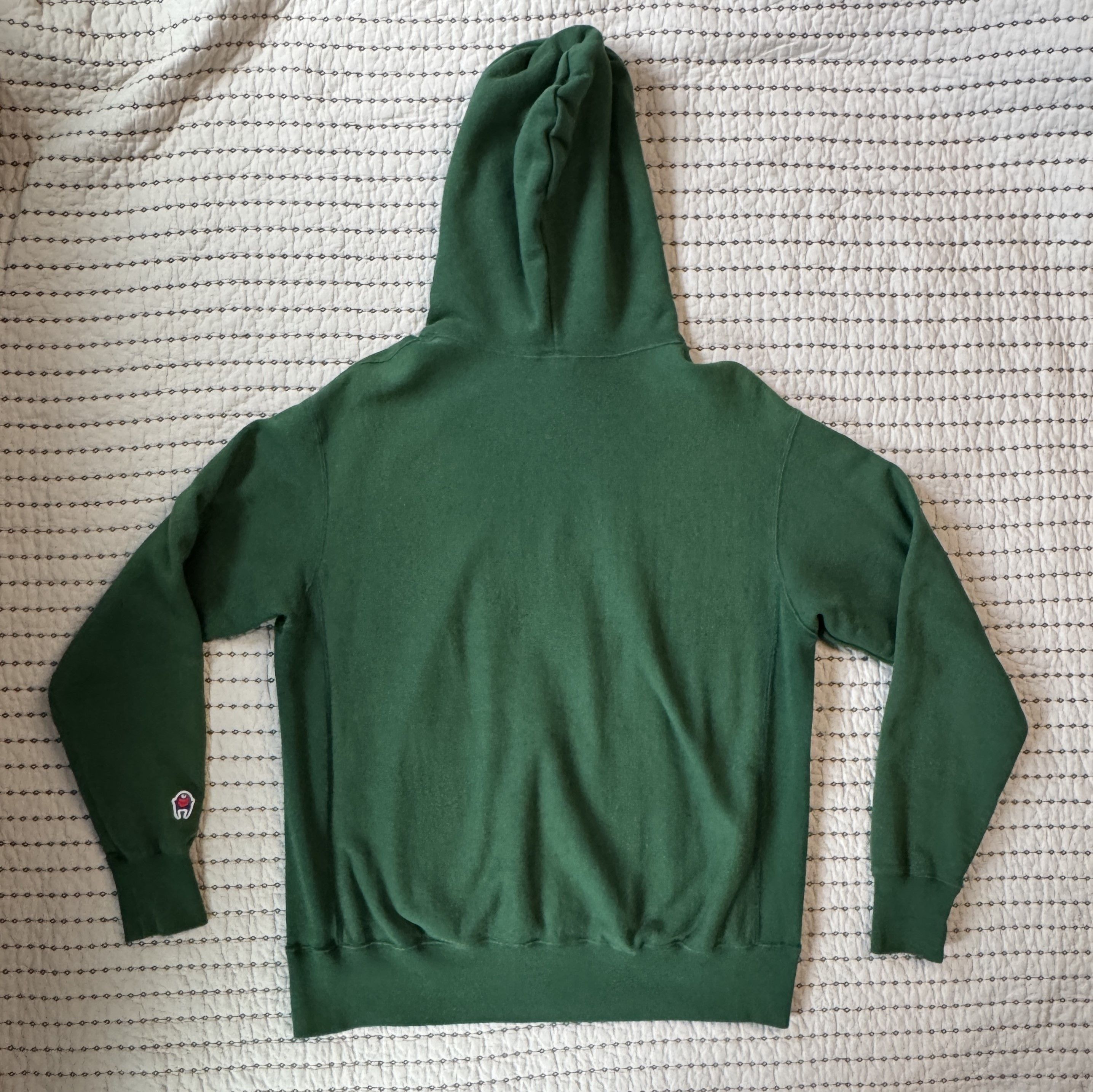 READYMADE READYMADE 'PIONCHAM' HOODIE - CHAMPION REMAKE GREEN TTS MED Size US M / EU 48-50 / 2 - 3 Thumbnail