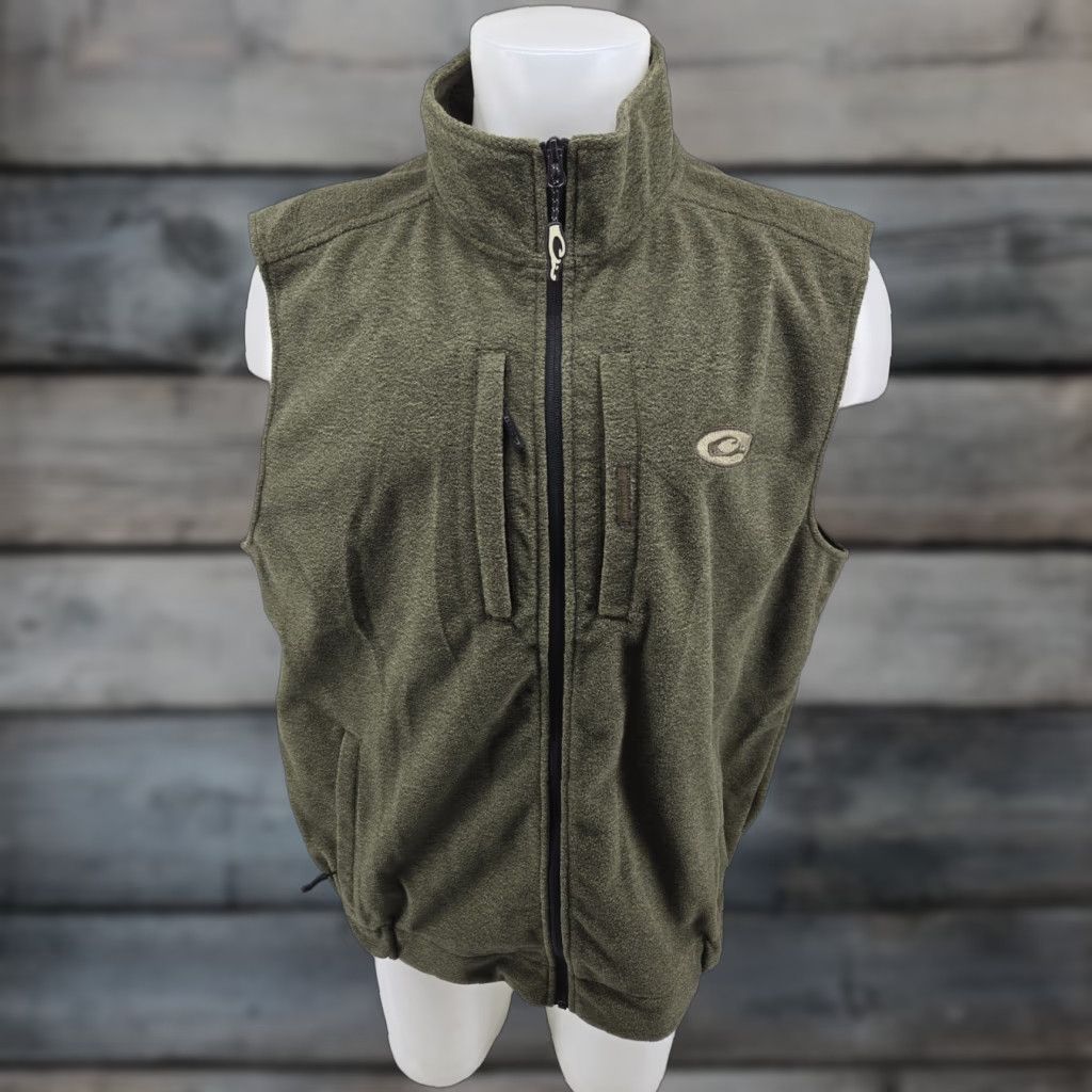Vintage Drake Waterfowl Jacket Vest Mens 2XL Green Outdoor Windbreaker Hiking Casual Shirt Jacket Size US XXL / EU 58 / 5 - 1 Thumbnail