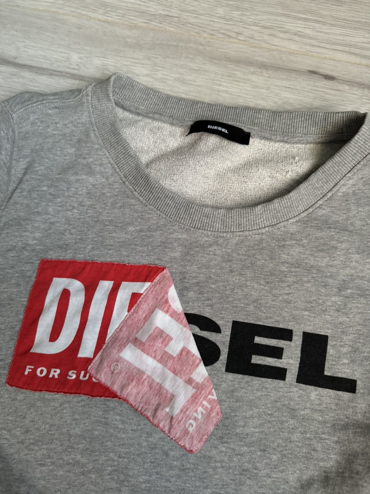 Diesel × Vintage Vintage Diesel hype sweatshirt Logo Size US S / EU 44-46 / 1 - 3 Thumbnail