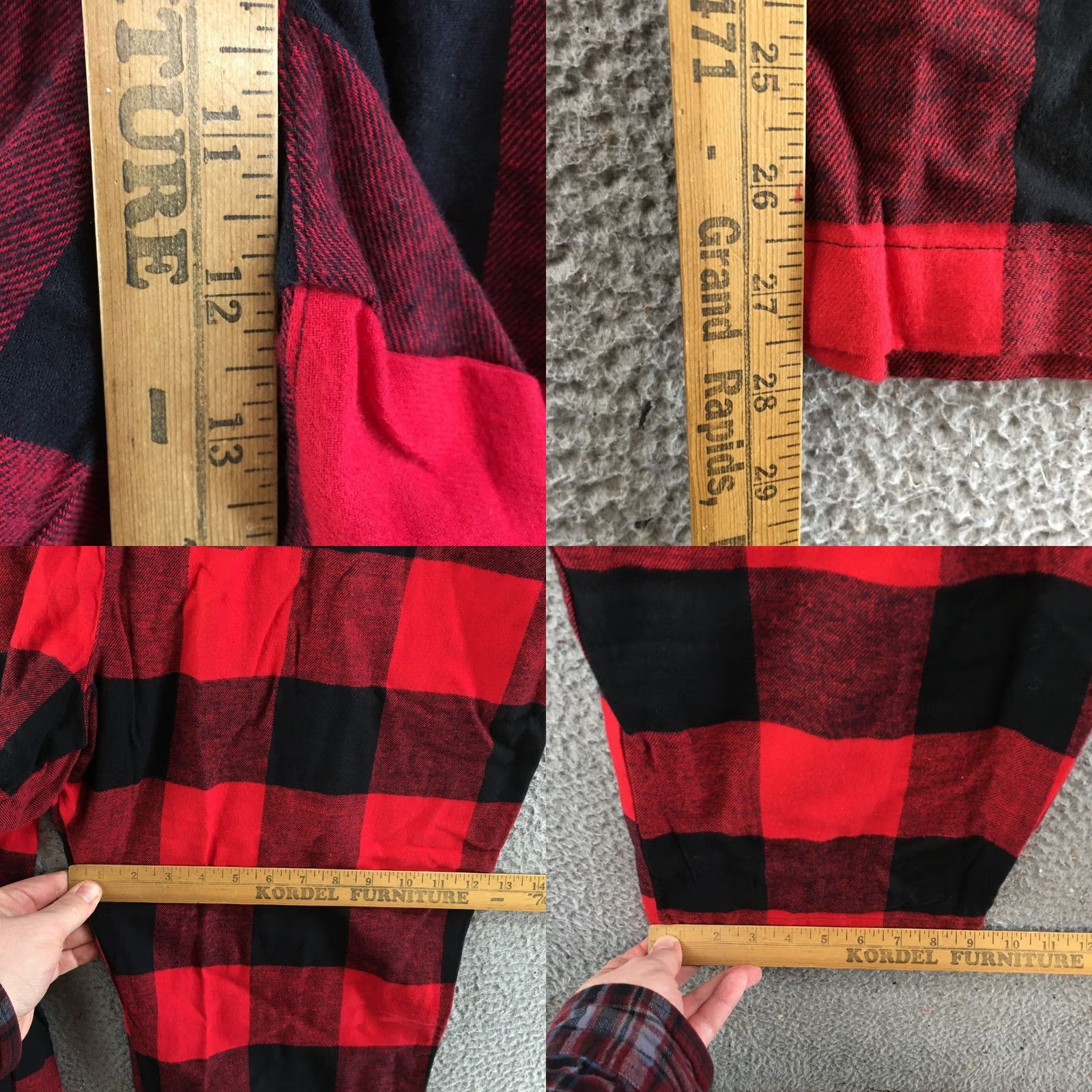 Old Navy Old Navy Pants Mens 2XL Red Plaid Pajama Drawstring Elastic Waist Lounge Pants Size US 39 - 8 Thumbnail