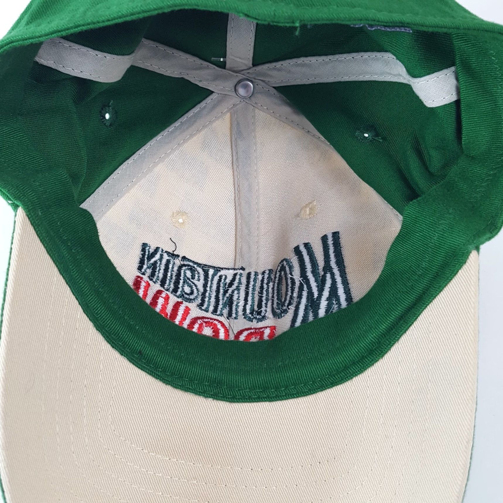 Etro VINTAGE Mountain Dew Baseball Cap Hat Size Large Green Retro Y2K Gaming Mens Size ONE SIZE - 7 Thumbnail