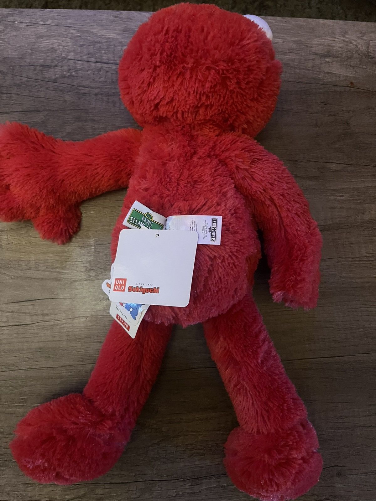 Kaws KAWS Sesame Street Uniqlo Elmo Plush Toy Size ONE SIZE - 2 Thumbnail