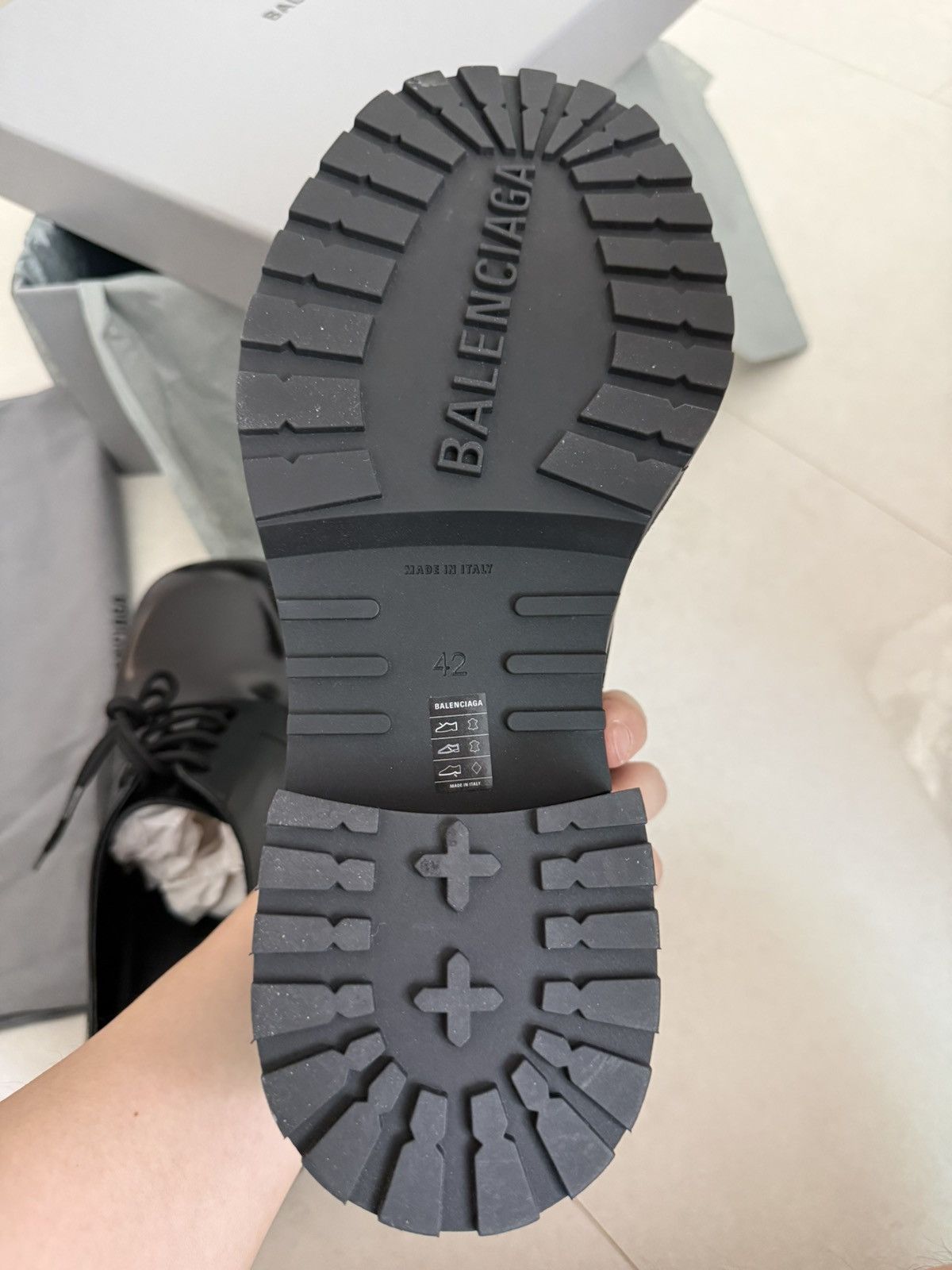 Balenciaga Balenciaga Venom Derby Black 42 Size US 9 / EU 42 - 11 Thumbnail