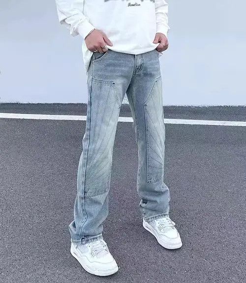 Jean Asakura x Kyoko washed faded utility skate hiphop jeans Size US 28 / EU 44 - 6 Thumbnail