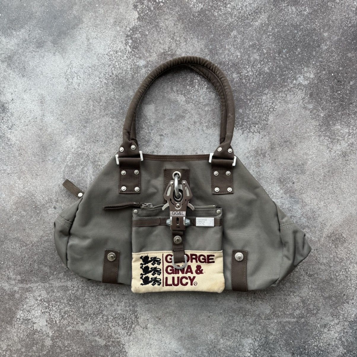 Avant Garde x George Gina Lucy George Gina & Lucy Ggl Bag Habits Y2K Opium Shoulder Bag in Brown, Women's