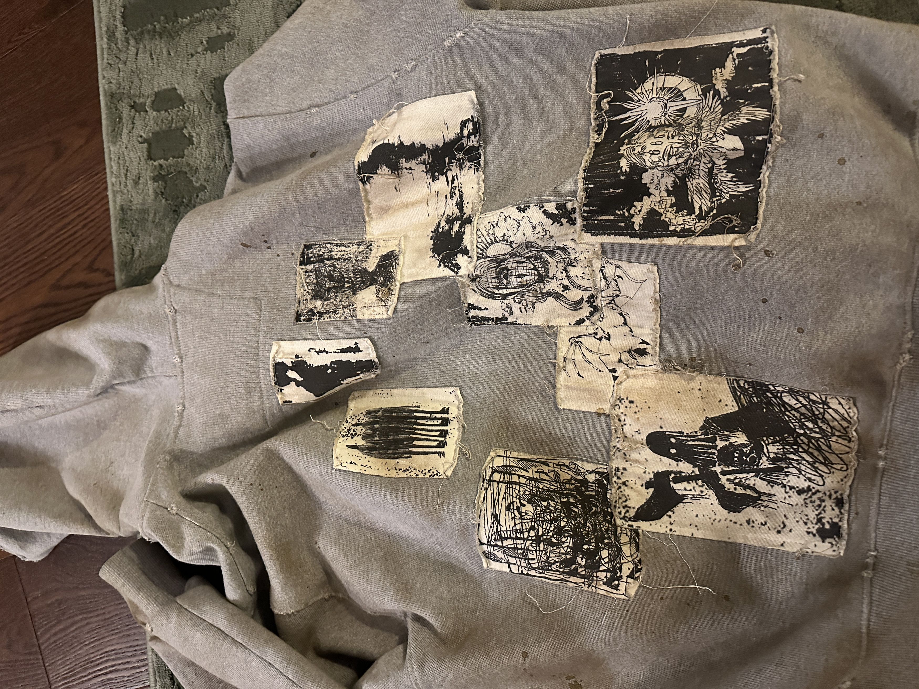 Other Under My Car Dirty Patch Hoodie Size US M / EU 48-50 / 2 - 3 Thumbnail