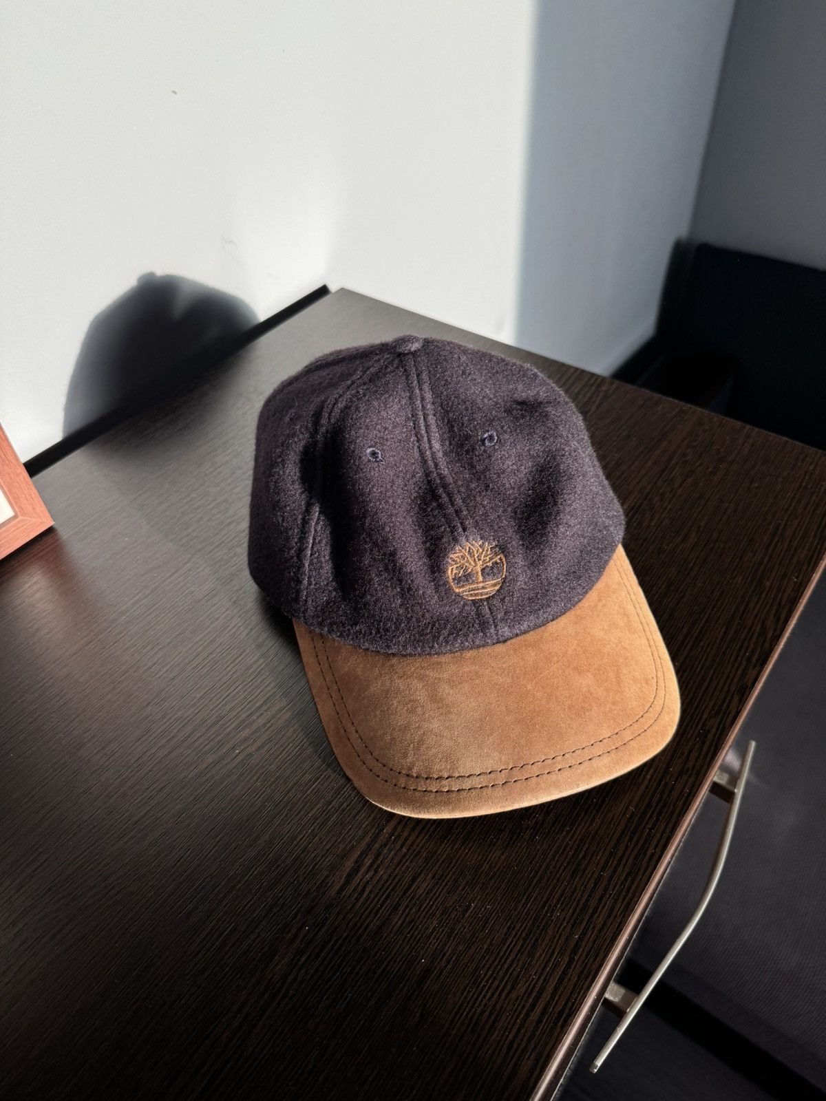 Timberland Timberland Weathergear Vintage Wool/ Leather cap Size ONE SIZE - 2 Thumbnail