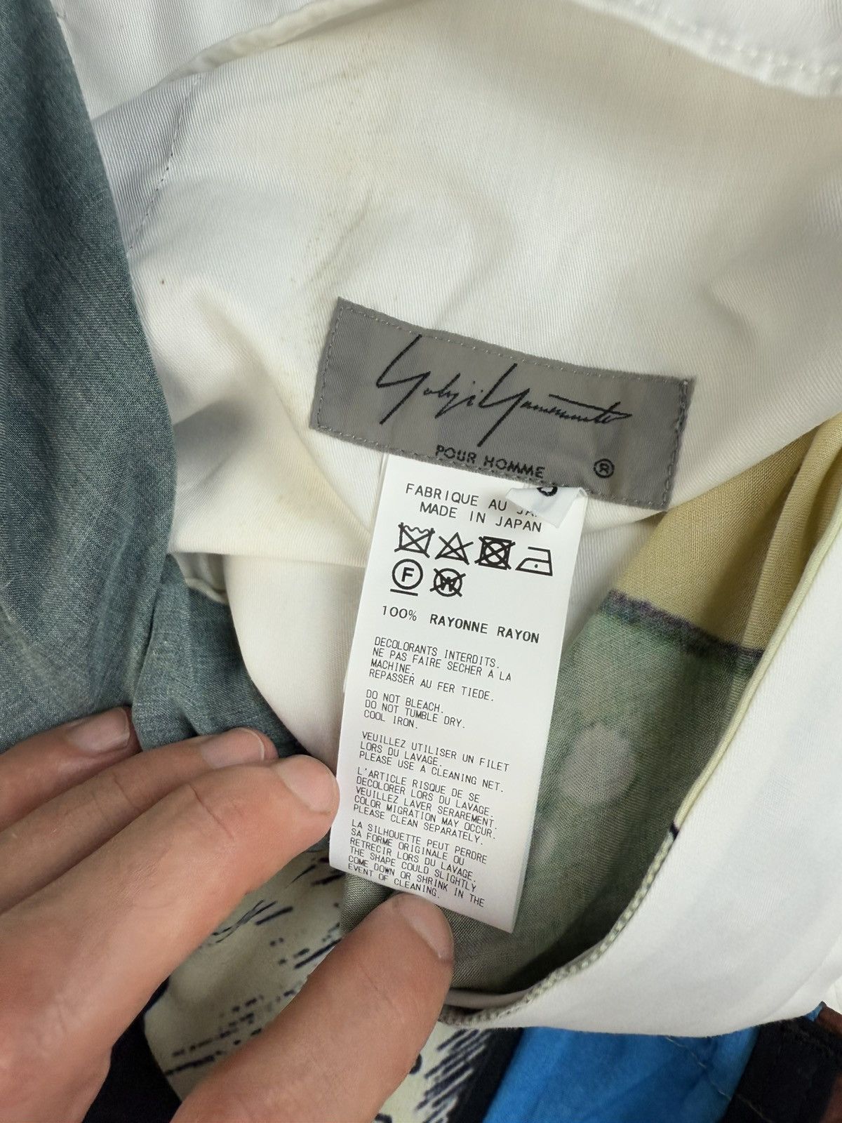 Yohji Yamamoto Yohji Yamamoto 009 Cyborg Rayon pant Size US 32 / EU 48 - 9 Thumbnail