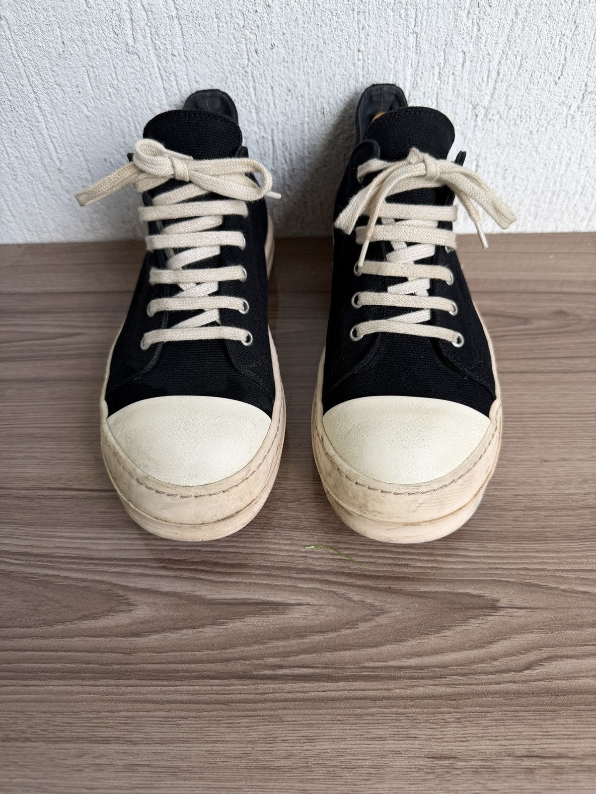Rick Owens Drkshdw Ss14-15 canvas drkshdw ramones Size US 9 / EU 42 - 7 Thumbnail