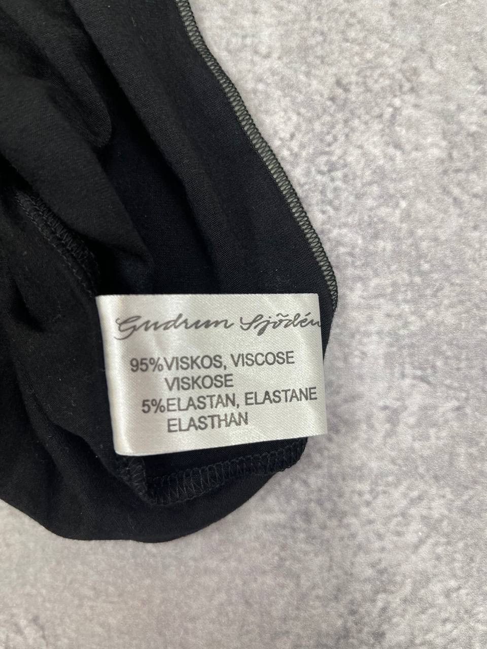 Gudrun Sjoden Gudrun Sjödén Women Long Sleeve Blouse Black Size M Size M / US 6-8 / IT 42-44 - 5 Thumbnail