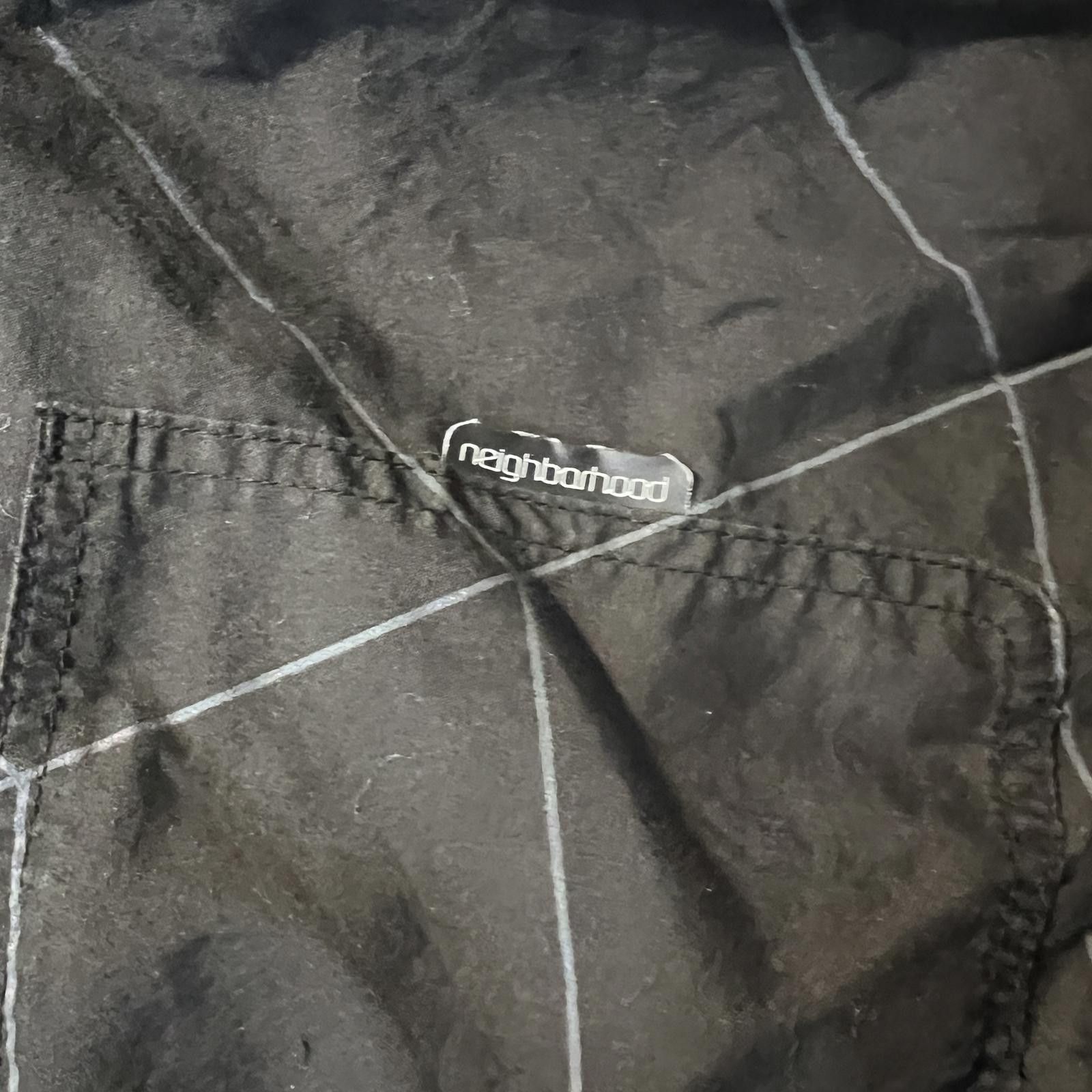 Neighborhood Neighborhood Short Sleeve Button Up Shirt Black Spider Web Size US L / EU 52-54 / 3 - 3 Thumbnail