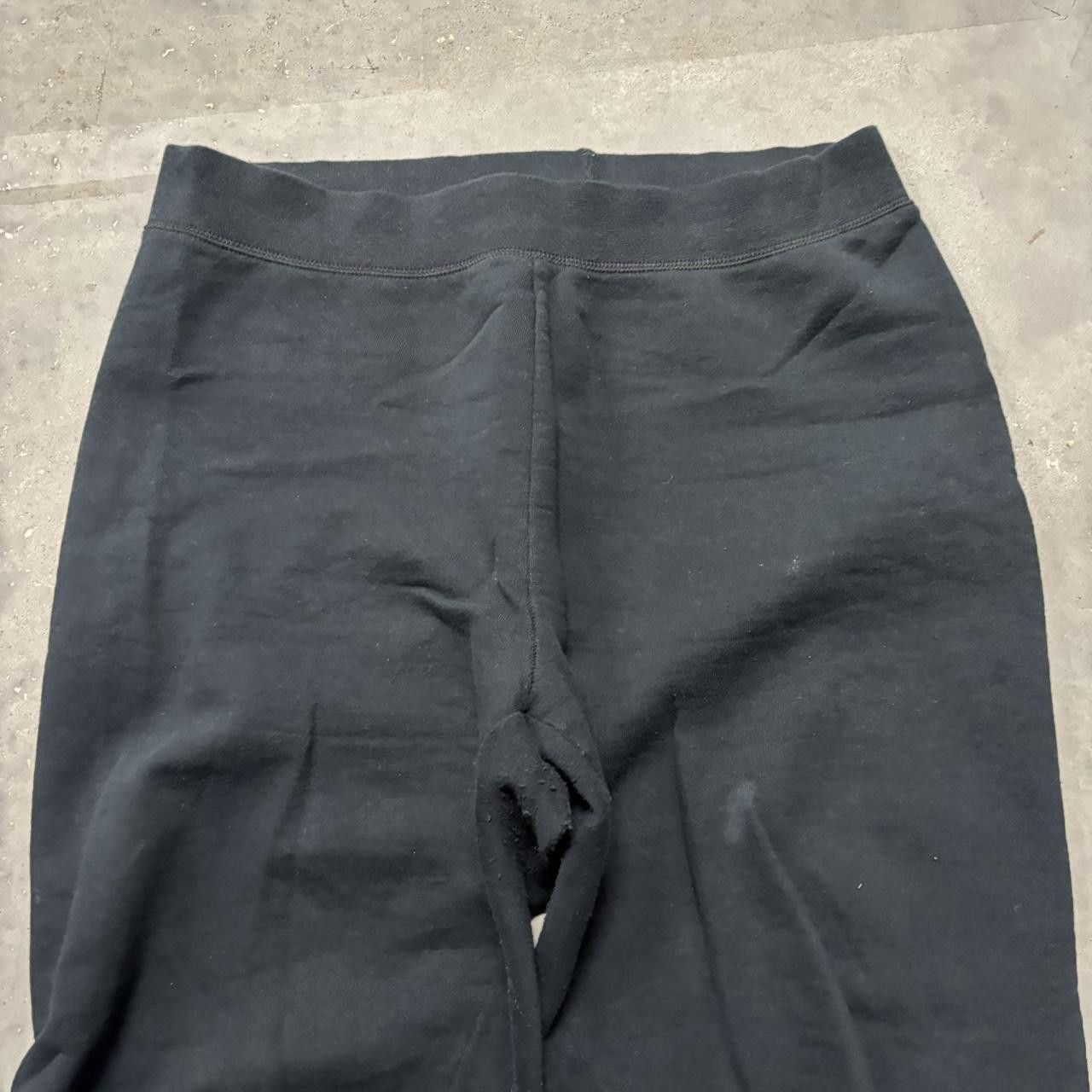 Japanese Brand × Vintage Crazy Vintage Y2K/2000s Baggy Black Comfy Essential Sweatpants! Size US 32 / EU 48 - 4 Thumbnail