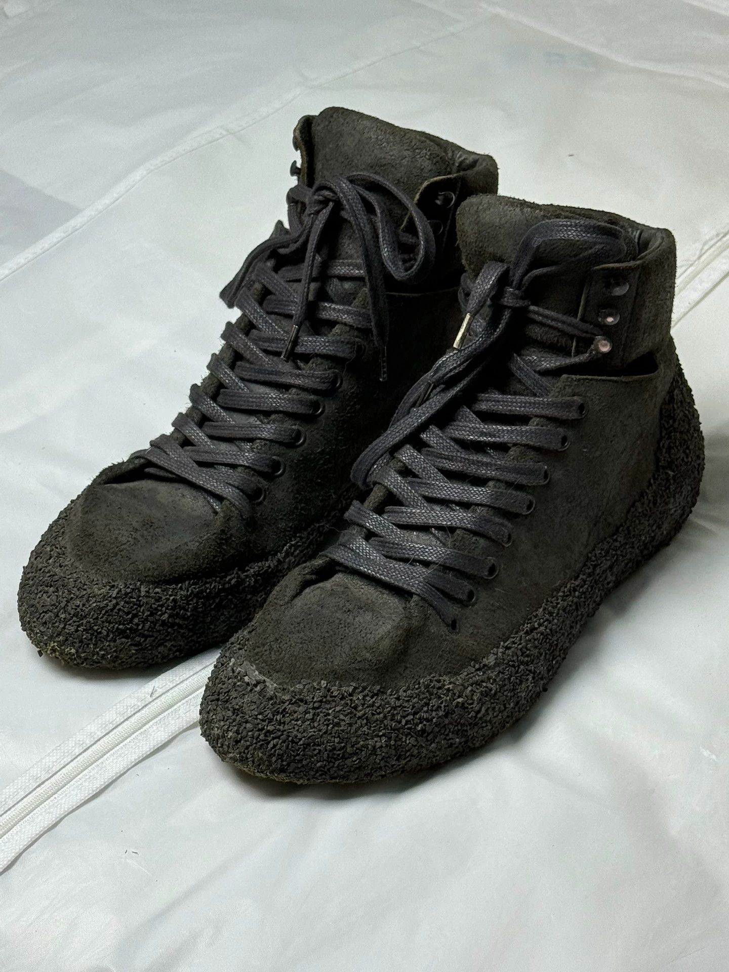 Other DeeptiBarth Stone Vulc Sneakers Horsehide Sz42 Worn 2x Size US 9 / EU 42 - 1 Thumbnail