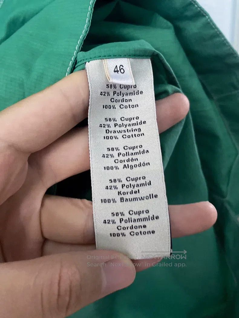 Hermes Hermes Men's green windbreaker Size US S / EU 44-46 / 1 - 5 Thumbnail