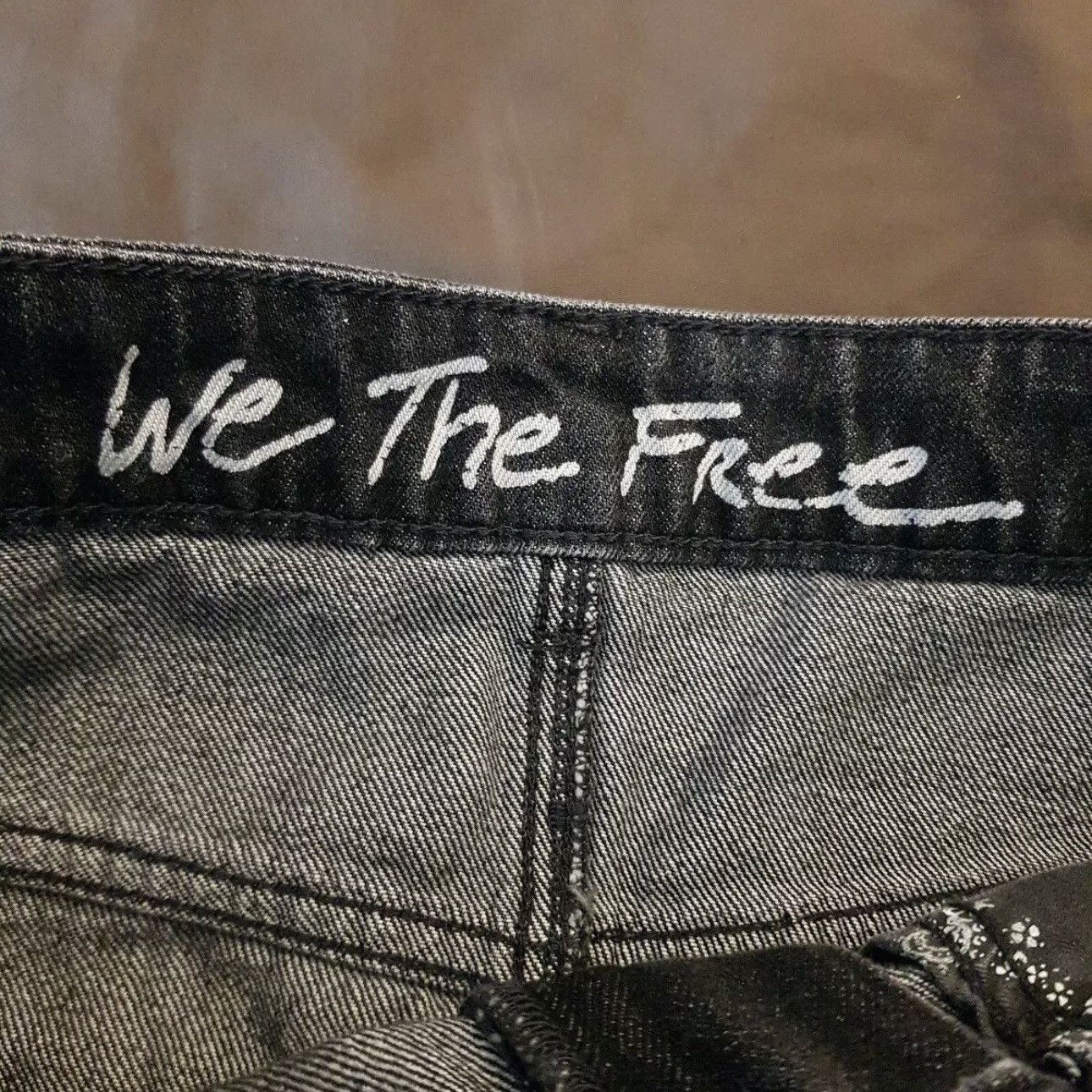 Free People Free People We the Free Maverick Mini Skirt Jeans Sz 25 Size 25" / US 0 / IT 36 - 9 Thumbnail