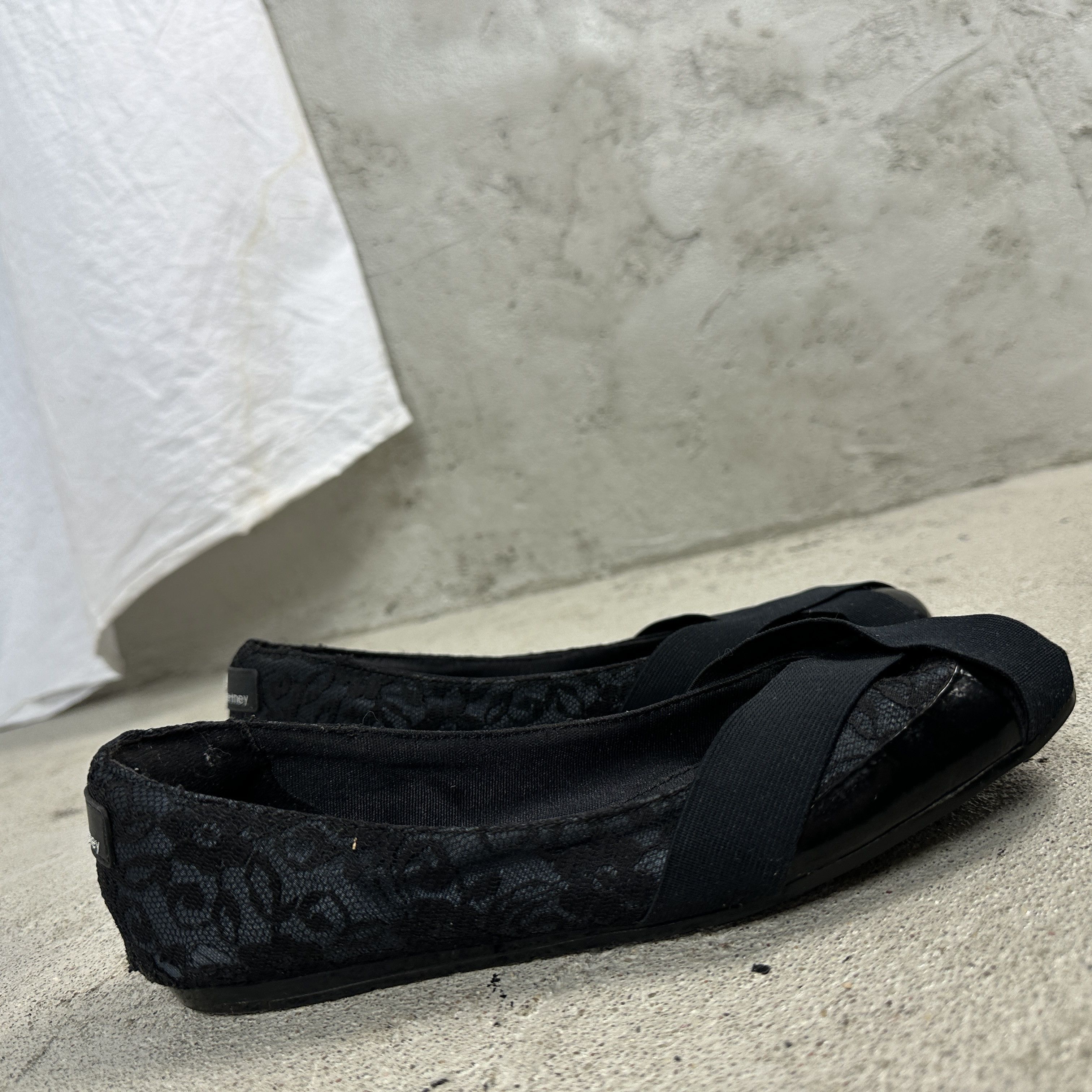 Adidas × Vintage Vintage Adidas x Stella McCartney Lace Ballerina Shoes Size US 8.5 / IT 38.5 - 4 Thumbnail
