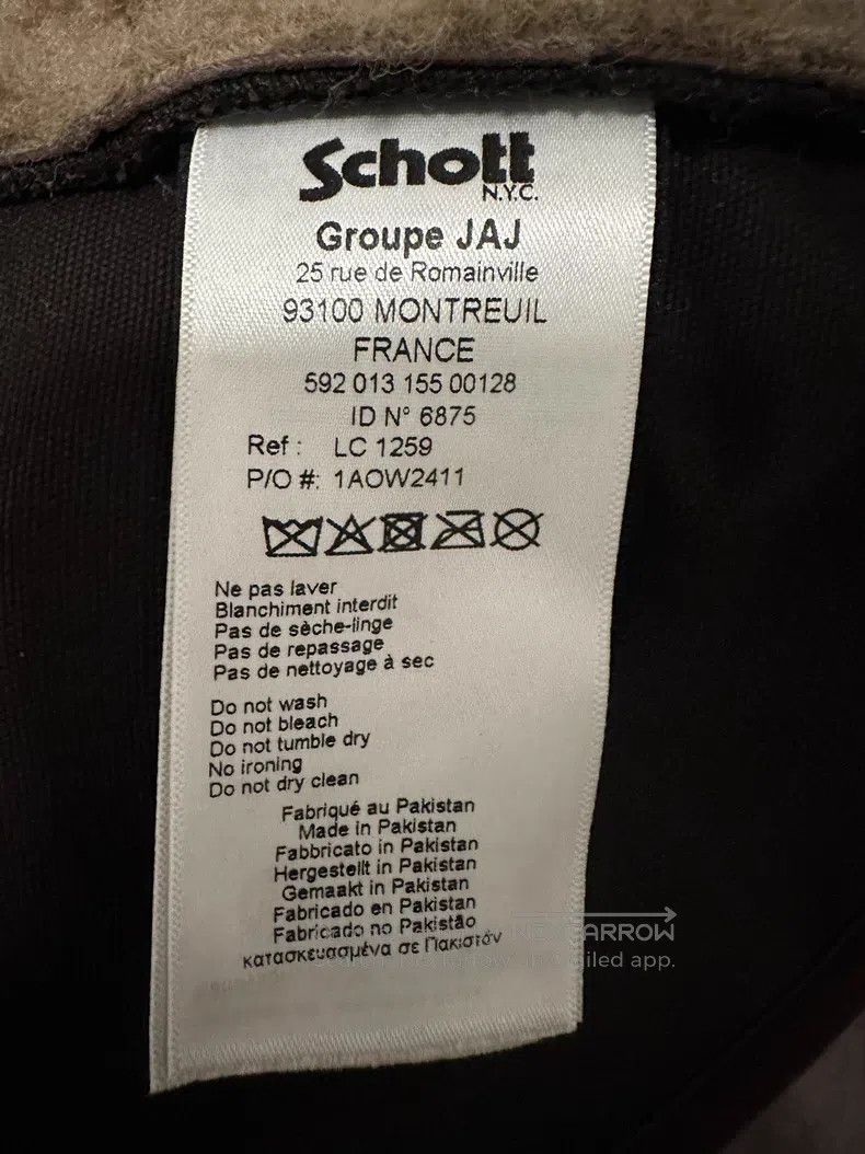 Schott Schott NYC American fur integrated bomber jacket Size US M / EU 48-50 / 2 - 7 Thumbnail