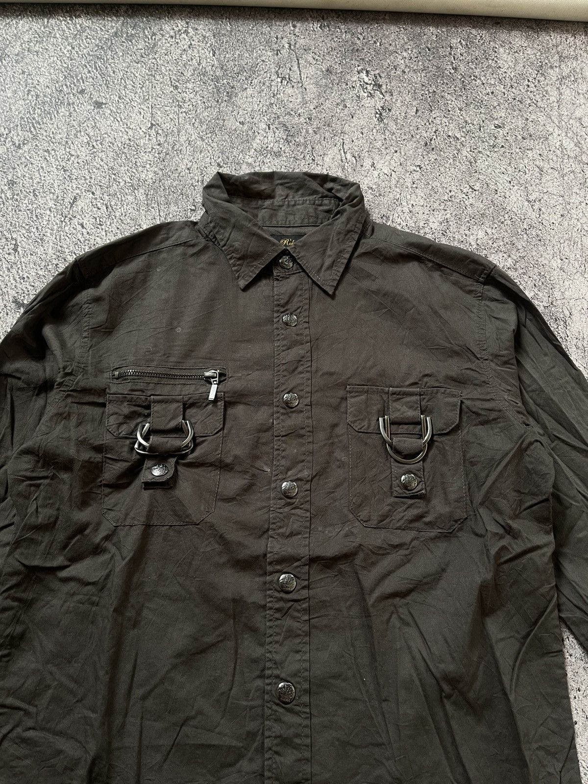 Japanese Brand Y2K Rob Punk ifsixwasnine shirt Size US L / EU 52-54 / 3 - 2 Thumbnail