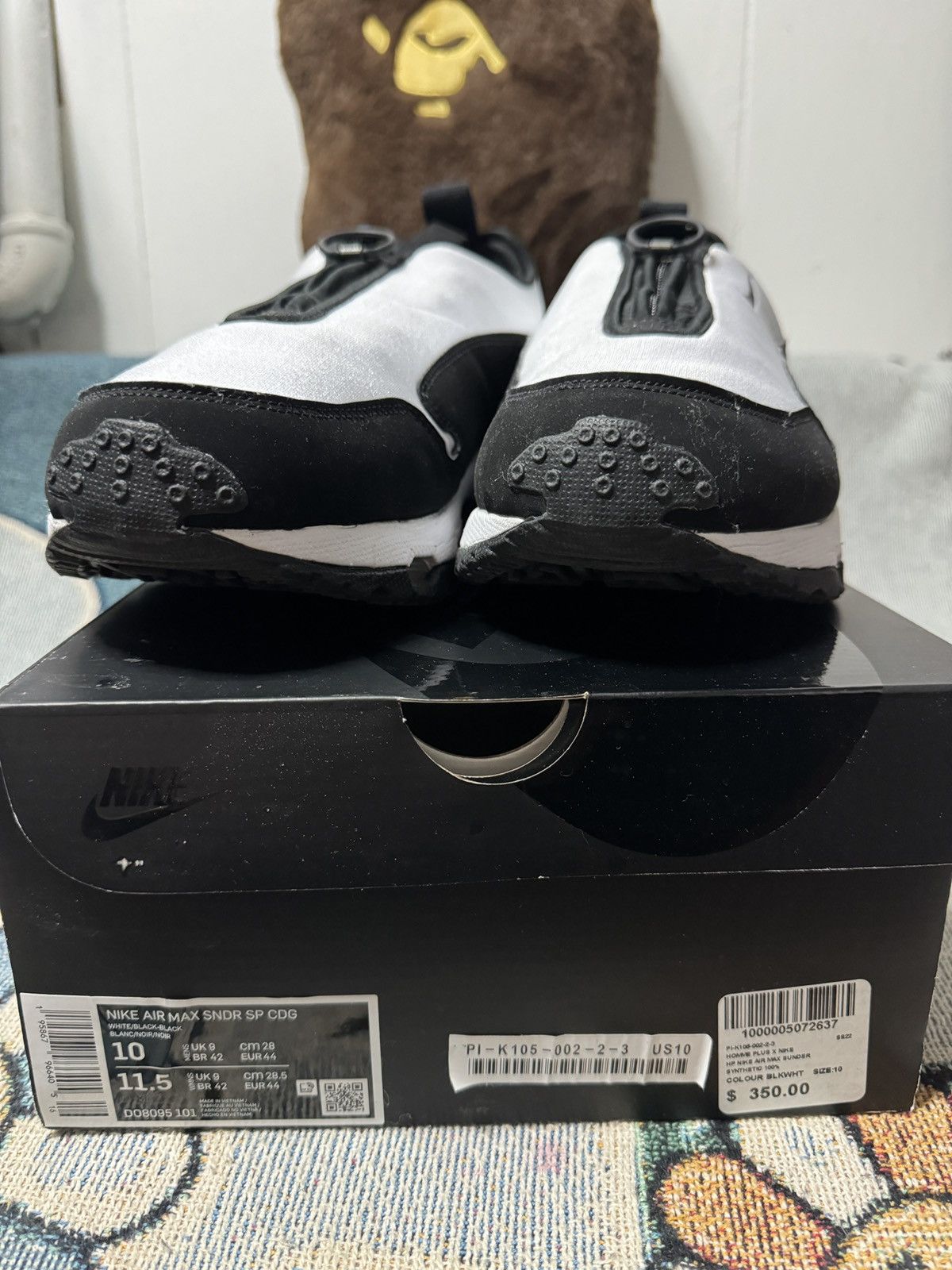 Comme des Garcons Homme Plus × Nike CDG HOMME PLUS X NIKE AIR MAX SUNDER Size US 10 / EU 43 - 7 Thumbnail