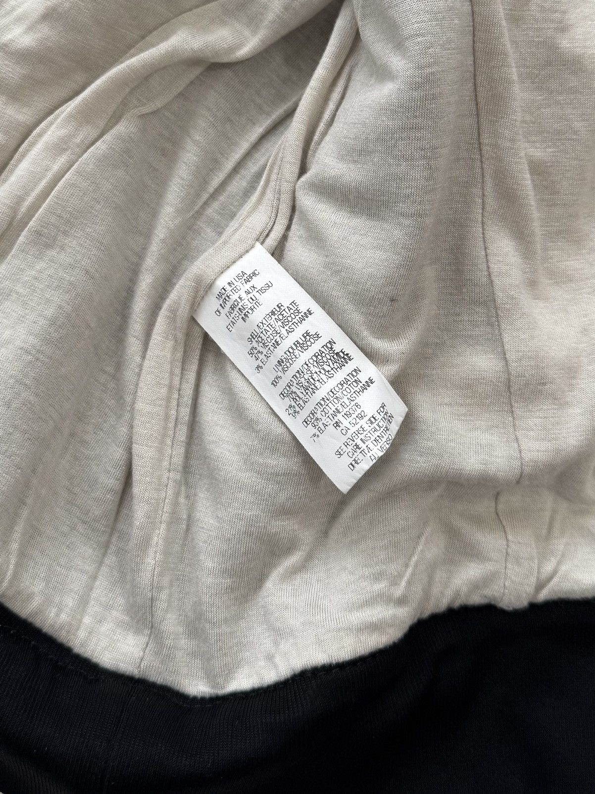 Helmut Lang Helmut Lang Women’s Bomber Jacket Black Grey White Size Med Size M / US 6-8 / IT 42-44 - 9 Thumbnail