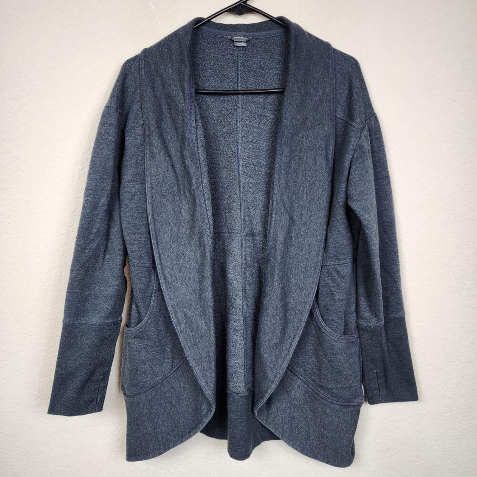 Eddie Bauer Eddie Bauer Medium Grey Cardigan Sweater Size M / US 6-8 / IT 42-44 - 1 Thumbnail