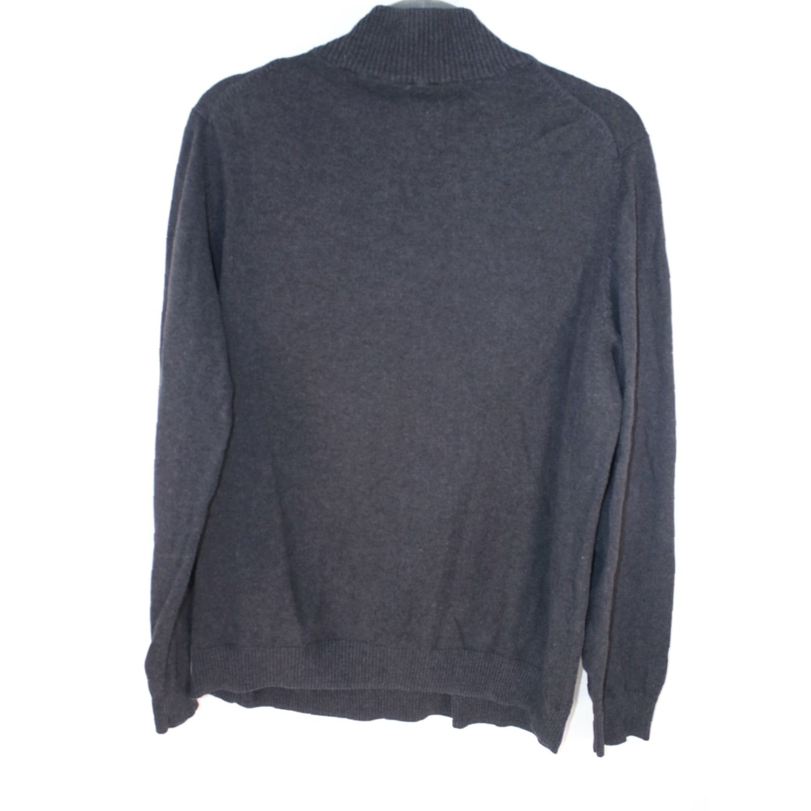 Croft & Barrow CROFT & BARROW Argyle Sweater 1/4 Zip Pullover Men's Large Gray Long Sleeve High Neck 80s 90s Classic Size US L / EU 52-54 / 3 - 4 Thumbnail