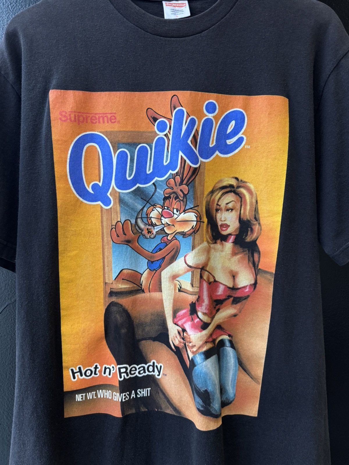 Supreme Supreme Quickie Photo Tee Size US L / EU 52-54 / 3 - 3 Thumbnail