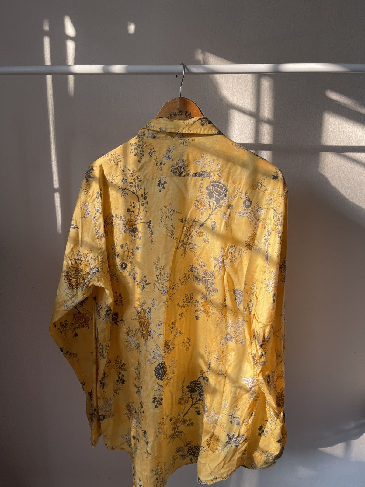 Etro Etro Flower Pattern Shirt Size US XL / EU 56 / 4 - 7 Thumbnail