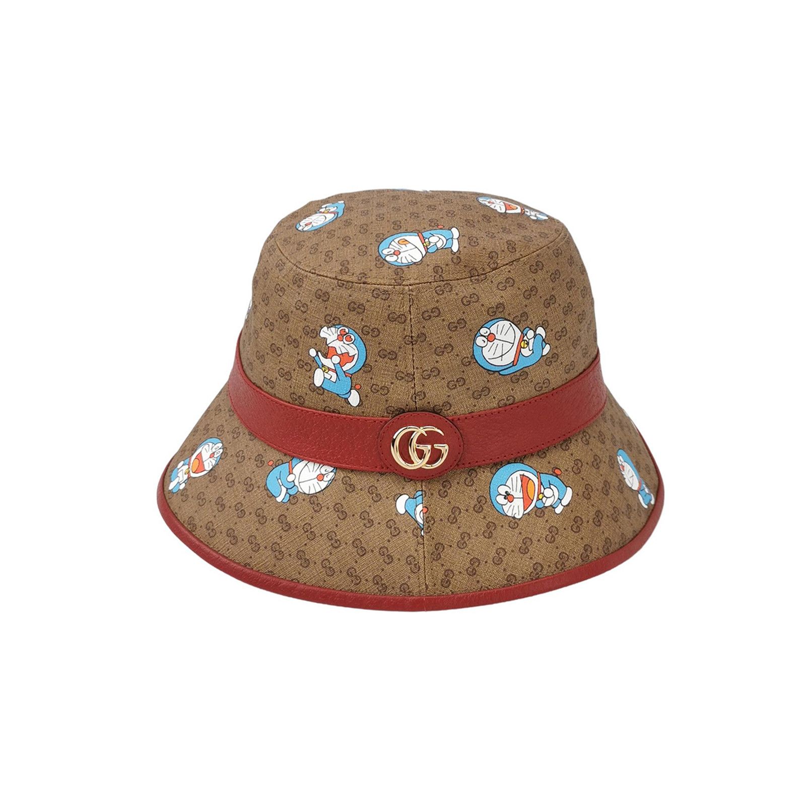Gucci Gucci x Doraemon Monogram Bucket Hat Size ONE SIZE Size ONE SIZE - 1 Thumbnail