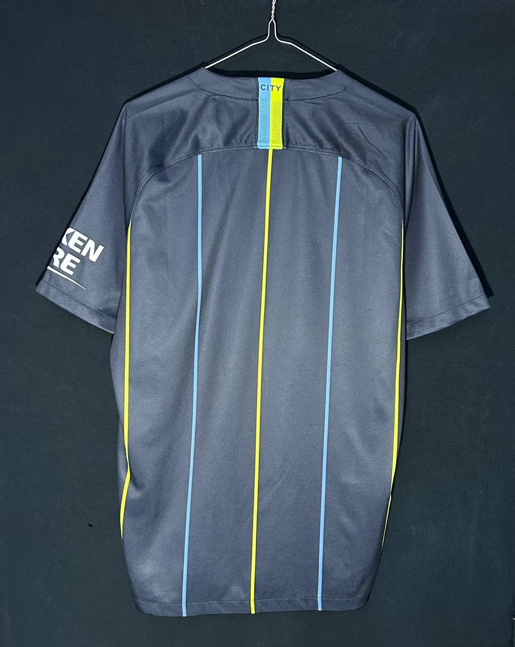 Nike Manchester City Away 2018 2019 Nike Football Jersey Shirt Size US L / EU 52-54 / 3 - 8 Thumbnail