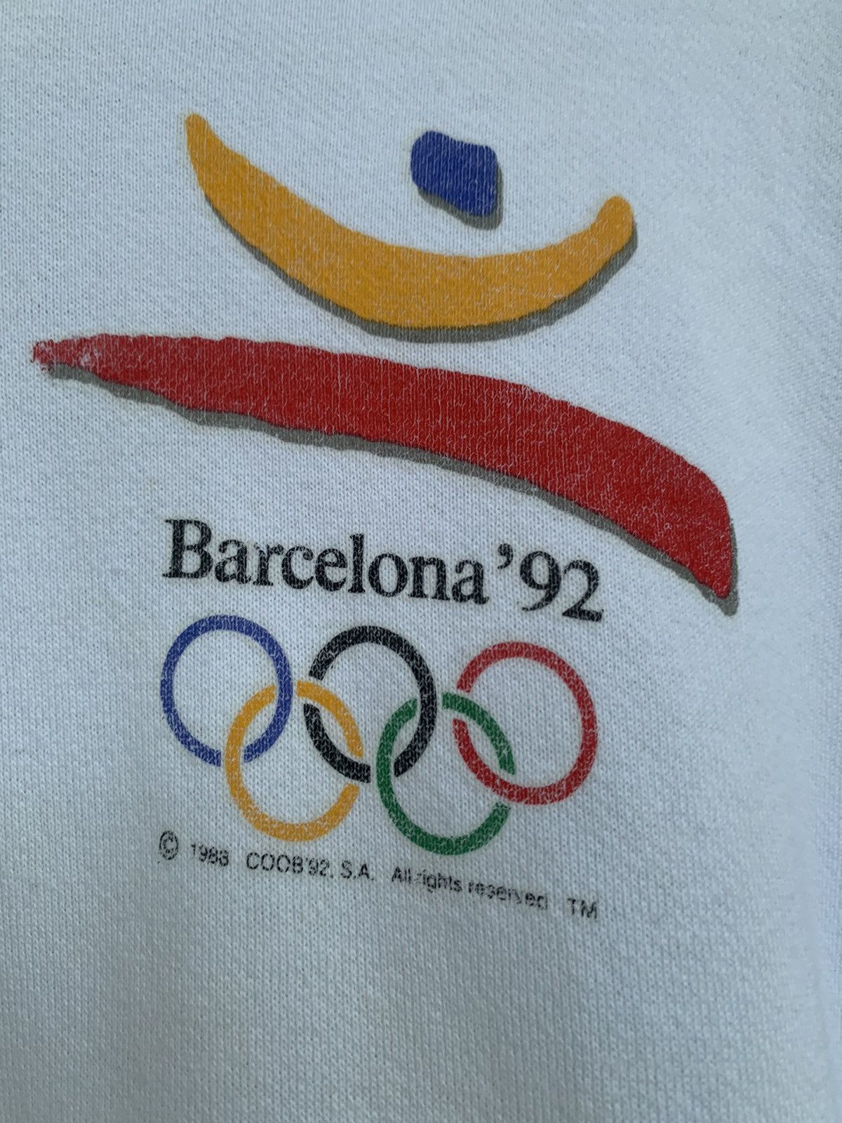Japanese Brand Vintage Mizuno Olympic Barcalona 92 Hoodie Rare Size US L / EU 52-54 / 3 - 8 Thumbnail