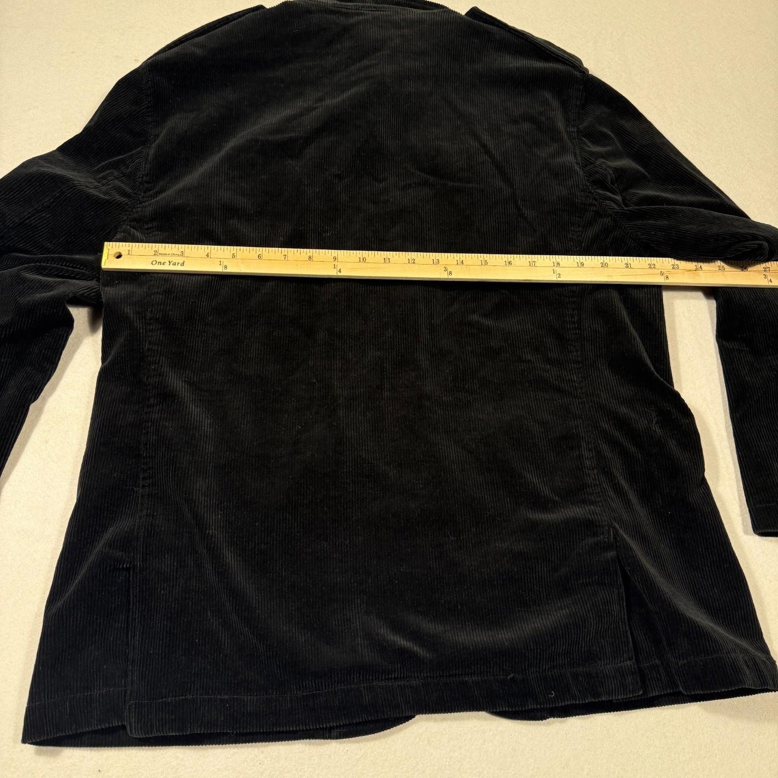Rugby Ralph Lauren Vintage Rugby Ralph Lauren Corduroy Military Jacket Black XL Size US XL / EU 56 / 4 - 5 Thumbnail