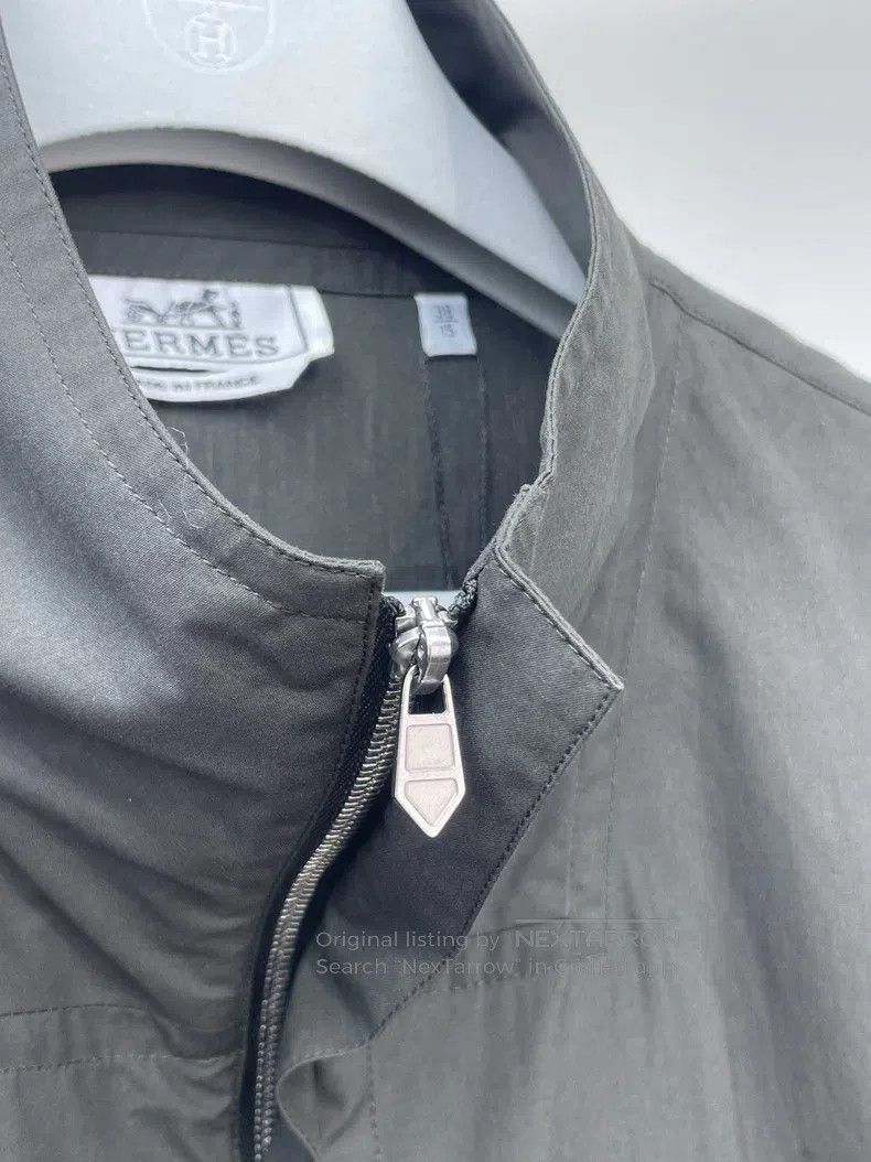 Hermes Hermes size 38 Solid Color Casual Light Jacket Size US M / EU 48-50 / 2 - 4 Thumbnail