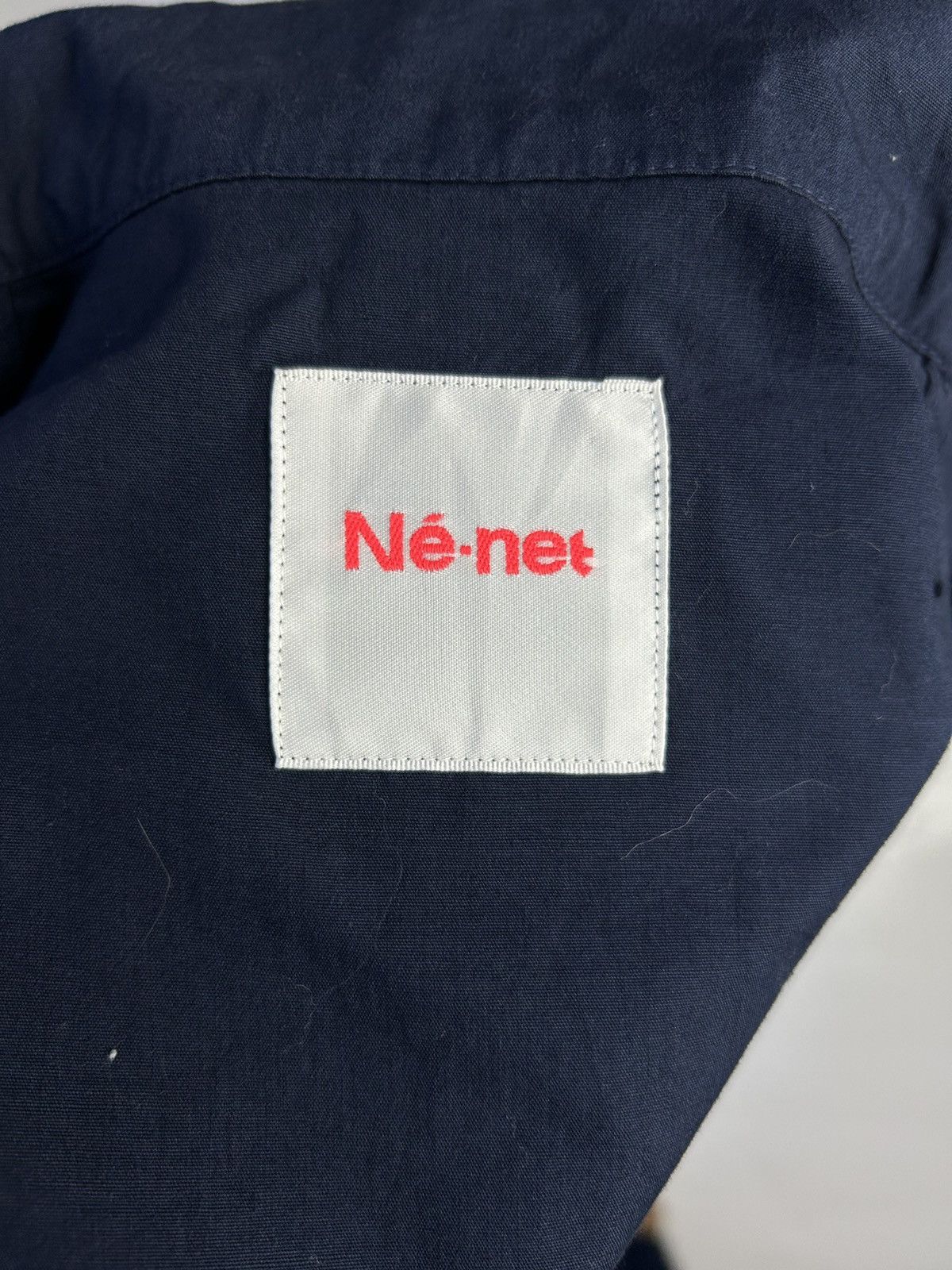 Designer × Issey Miyake × Japanese Brand NÉ-NET ISSEY MIYAKE LONG SLEEVE BUTTON UP SHIRT Size ONE SIZE - 4 Thumbnail