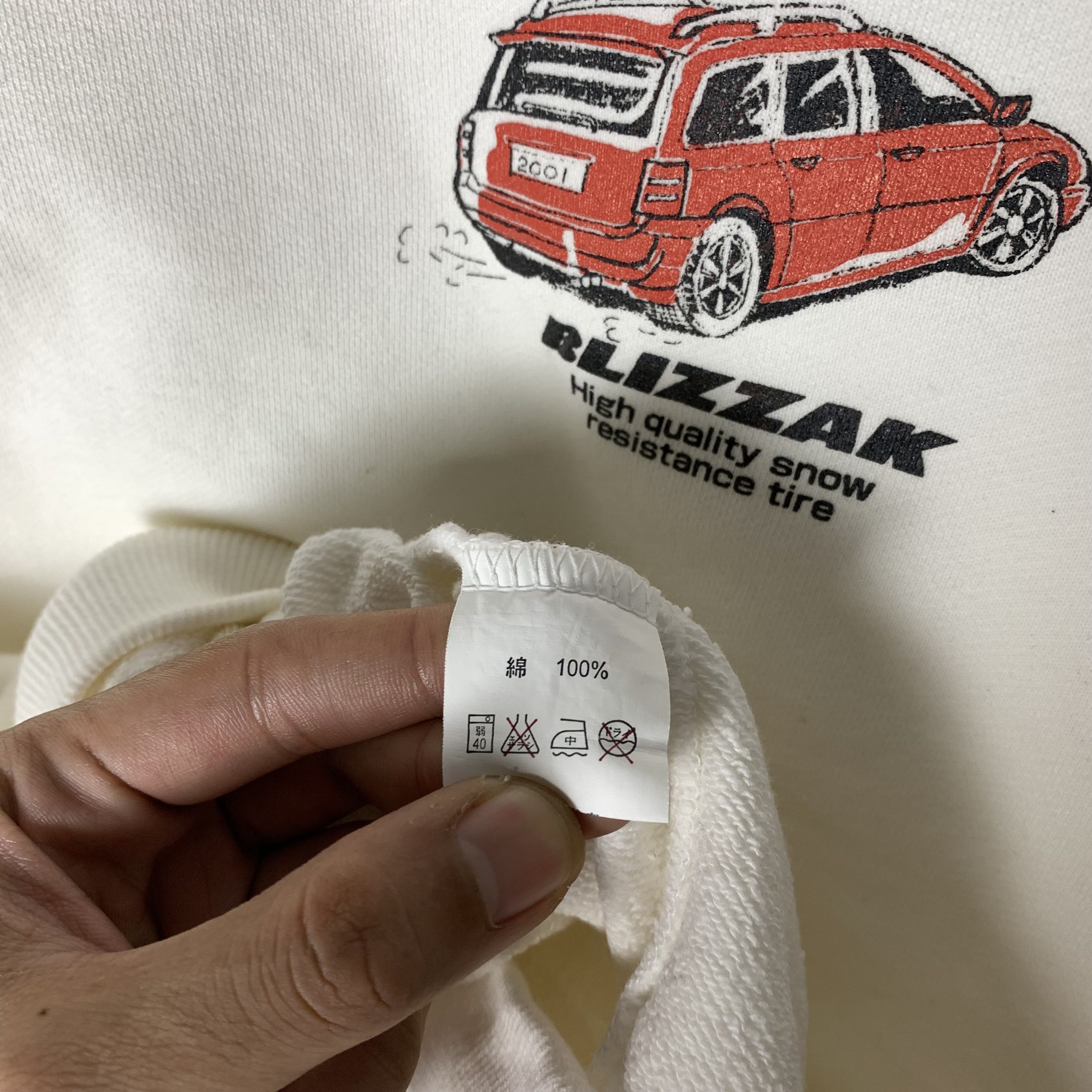 Japanese Brand Vintage Blizzak Bridgestone Sweatshirt Crewneck Size US M / EU 48-50 / 2 - 4 Thumbnail