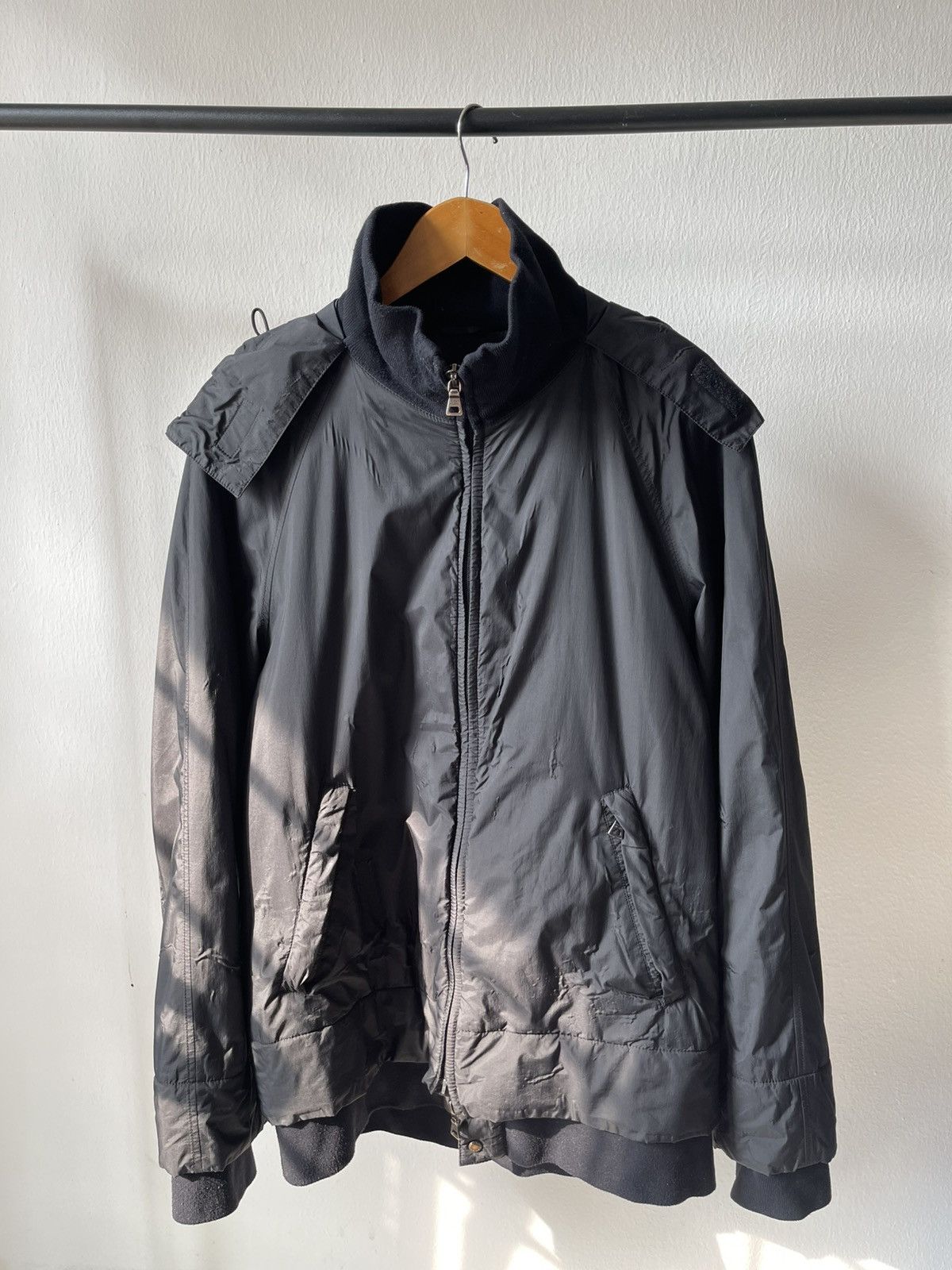 Prada Prada Ninja Hoodie Style Zipper Jacket 97 Size US M / EU 48-50 / 2 - 5 Thumbnail