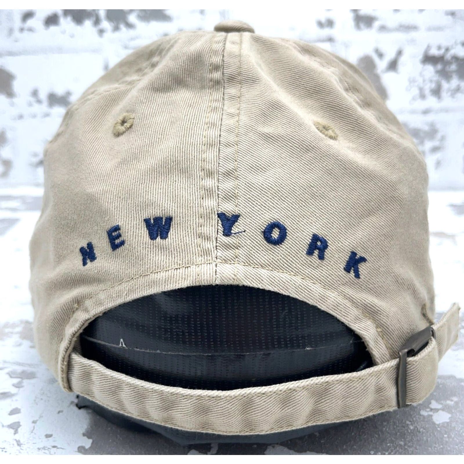 Hard Rock Cafe VINTAGE Hard Rock Cafe Hat Cap Baseball Style Adjustable Cotton Tan Khaki Logo 90s Men Size ONE SIZE - 2 Thumbnail