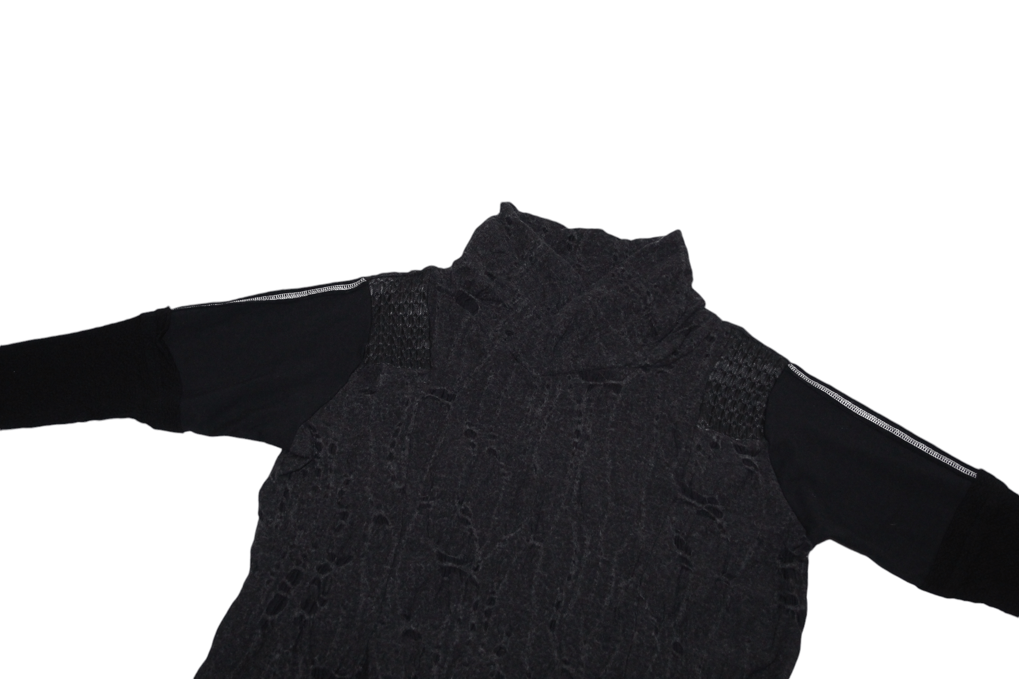 First Aid To The Injured 🔥ARTpoint Vienna mock-neck draped loose jumper Size US XL / EU 56 / 4 - 14 Thumbnail