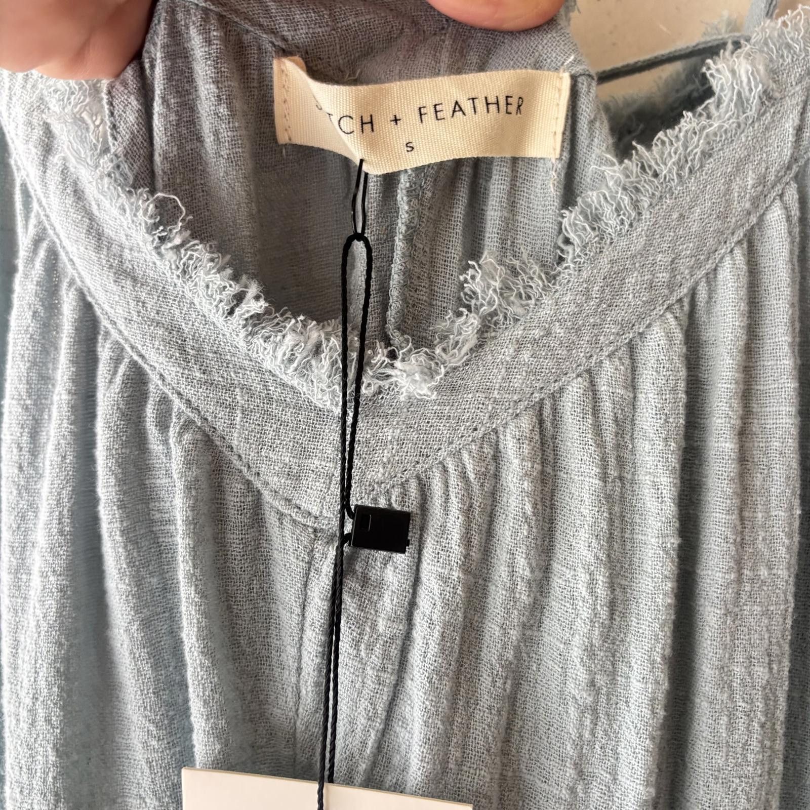 Other Stitch and Feathers Light Blue Women's Jumpsuit Size 32" / US 10 / IT 46 - 4 Thumbnail