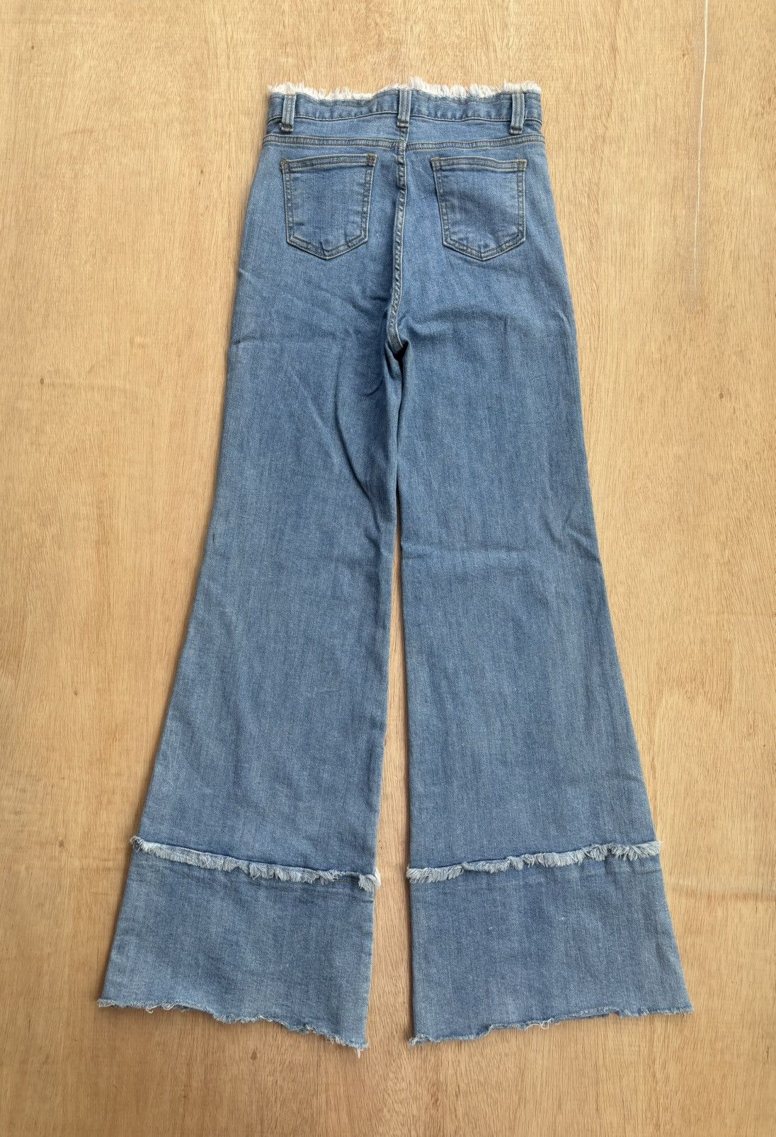 Hysteric Glamour × Japanese Brand Baggy Jeans DINT Women's Luxury Style Size 26" / US 2 / IT 38 - 2 Thumbnail