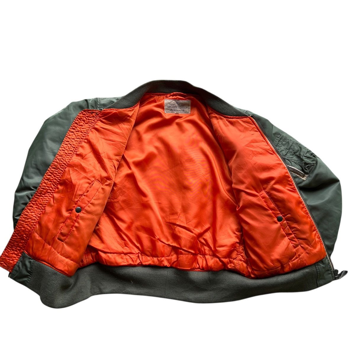Avirex 🔥 Pick Avirex Usa Flight Bomber Jacket Size US L / EU 52-54 / 3 - 12 Thumbnail
