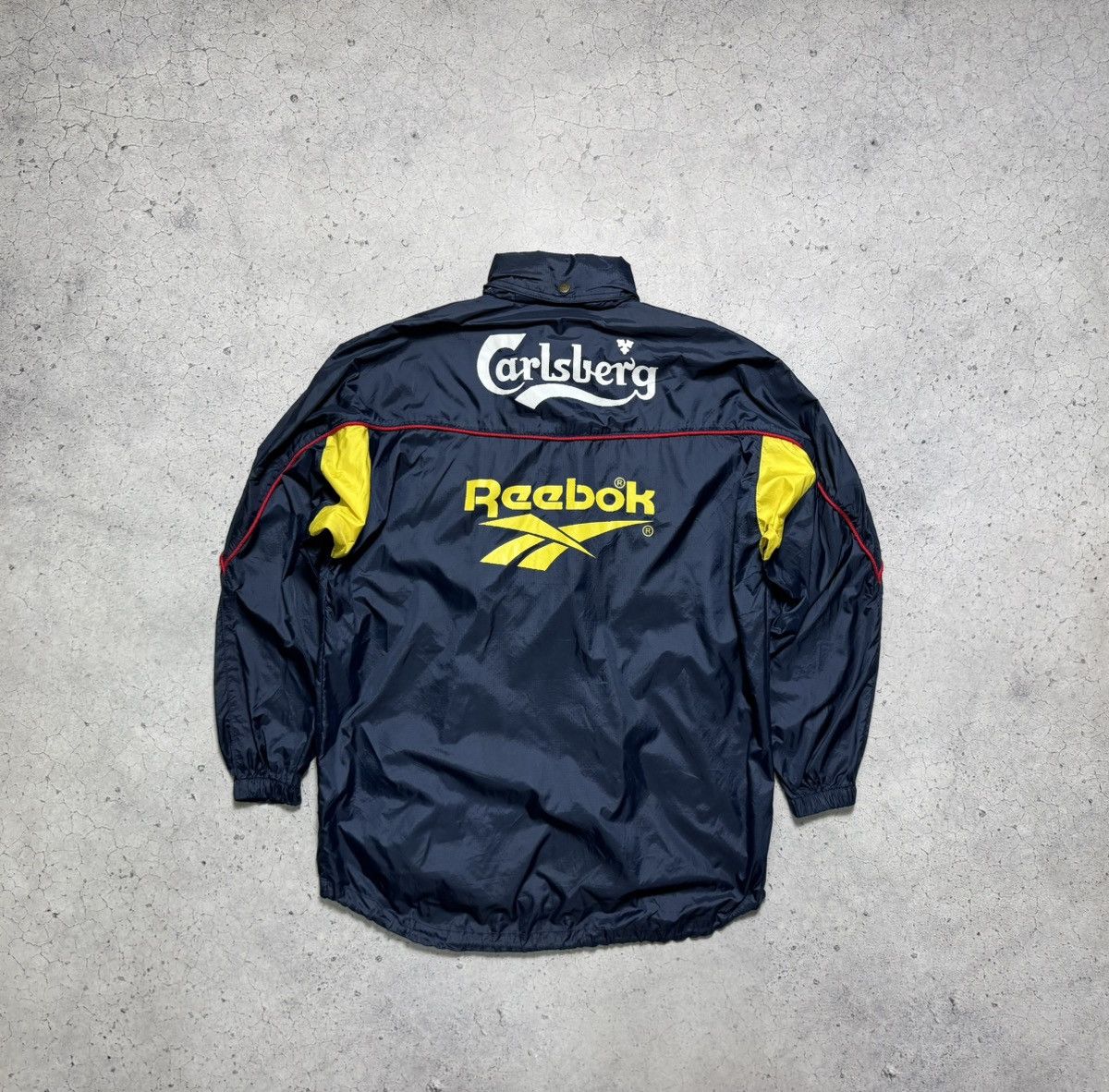 Reebok Reebok FC Liverpool Nylon Jacket Vintage 90s Rare Carlsberg Size US S / EU 44-46 / 1 - 2 Thumbnail