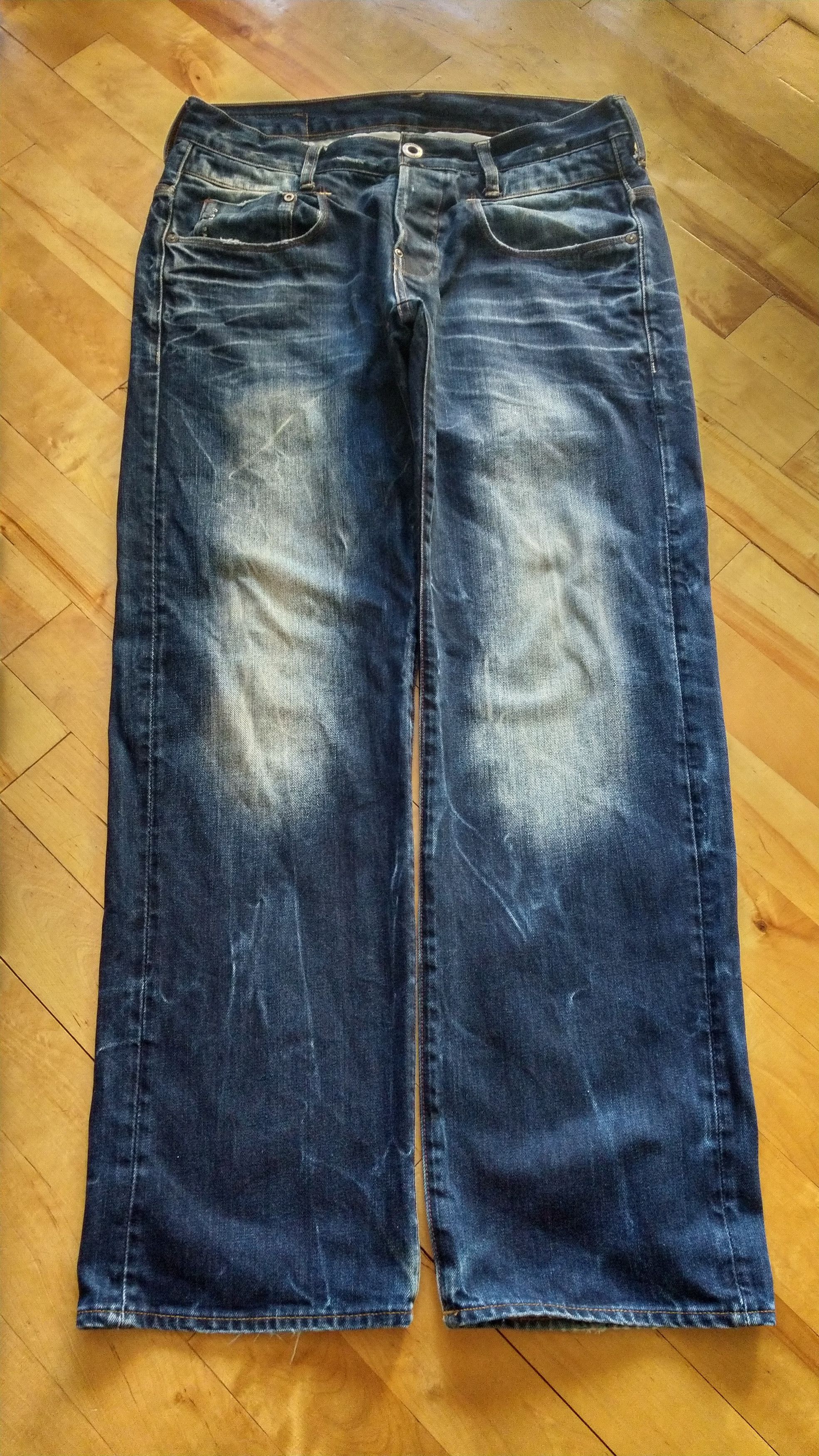 G-Star G-STAR Flared Pants Raw Baggy Denim Goth GS RAW Size US 32 / EU 48 - 2 Thumbnail