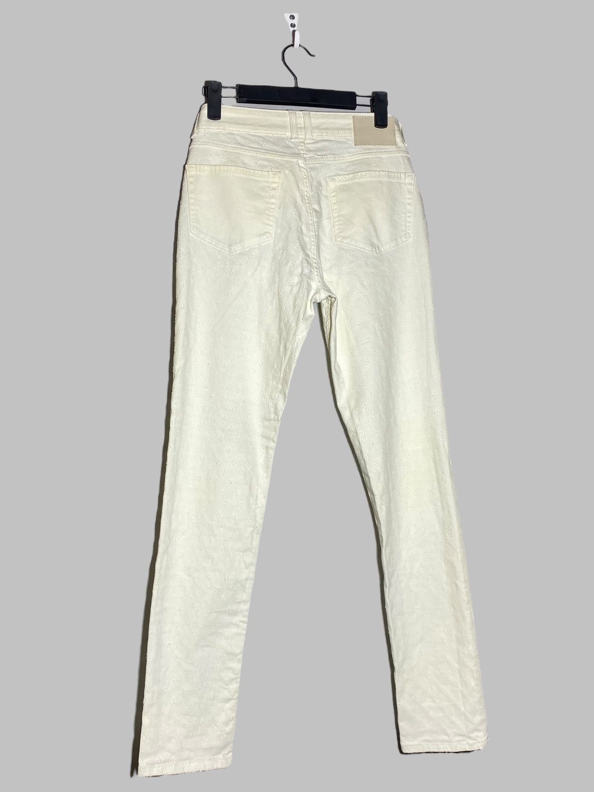 Other Claudie Pierlot White Women’s Jeans Pants Size 27" / US 4 / IT 40 - 2 Thumbnail