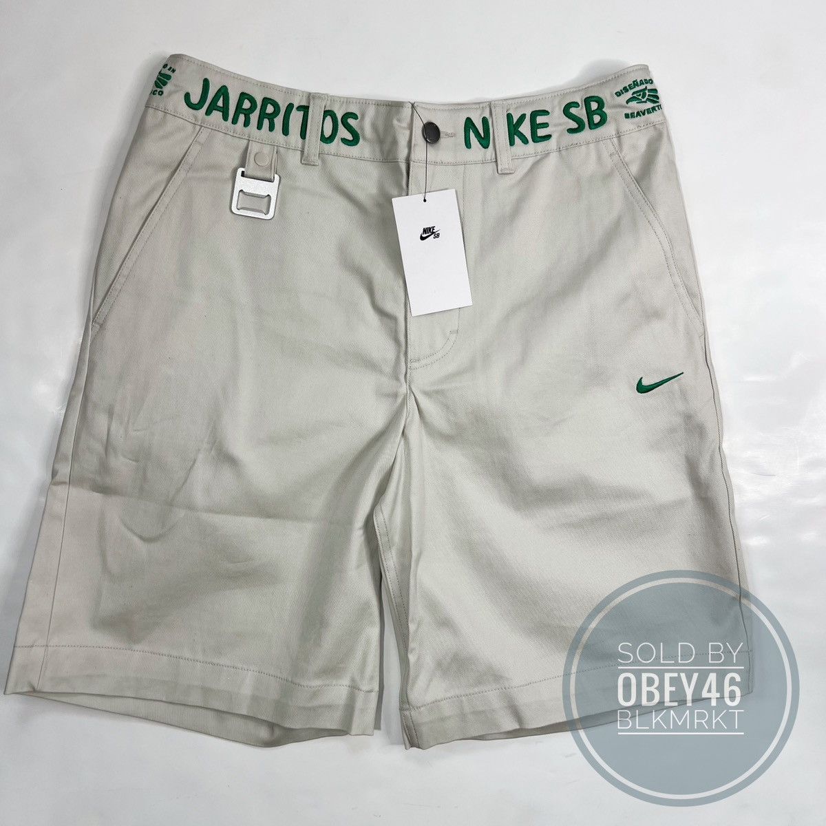 Nike Nike SB Jarritos Chino Shorts Tan Khaki Unreleased Size 32 Size US 32 / EU 48 - 1 Thumbnail