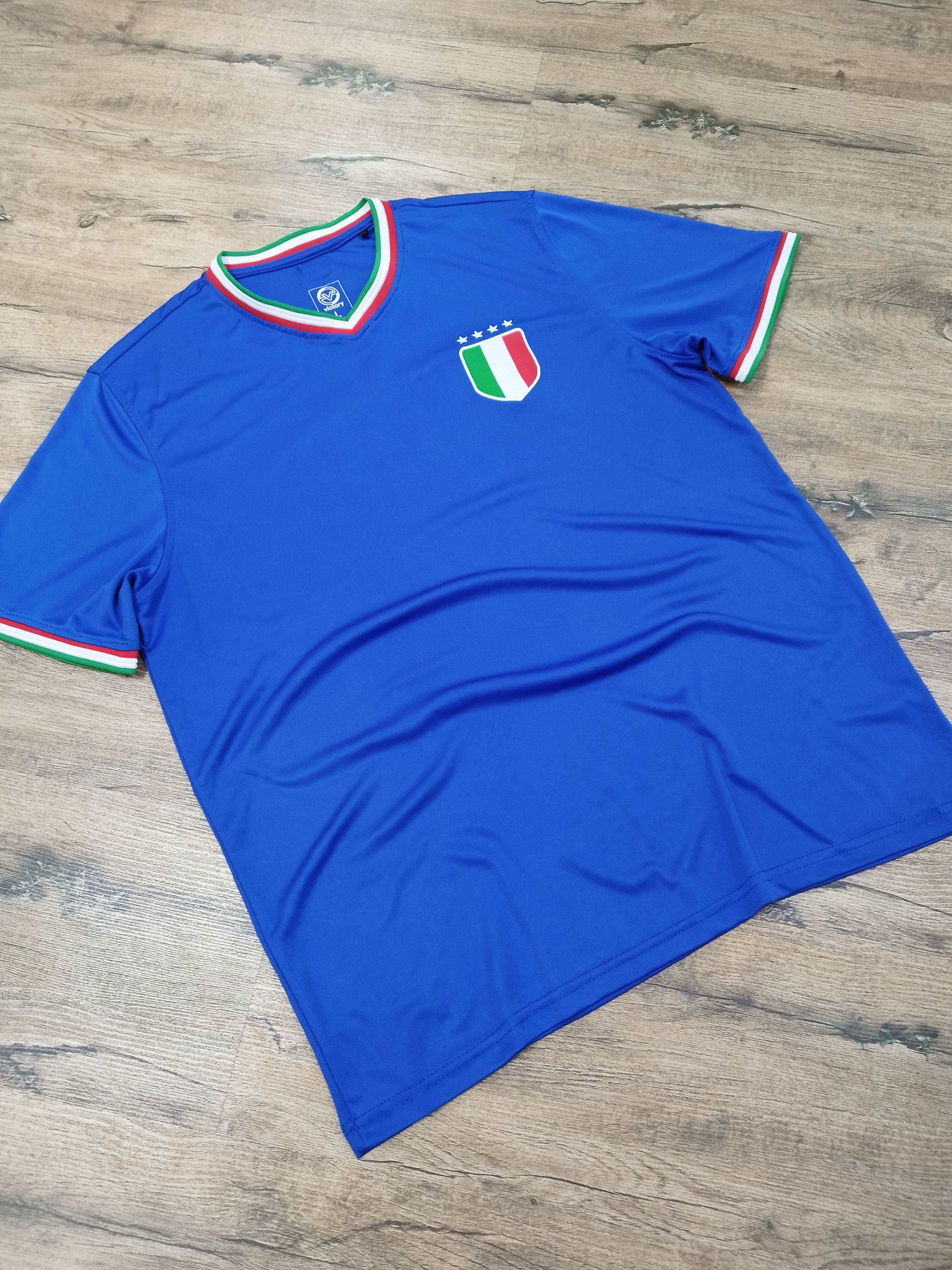 Other Italia Football Jersey Jersey T-Shirt Size L Italy Soccer Size US L / EU 52-54 / 3 - 3 Thumbnail