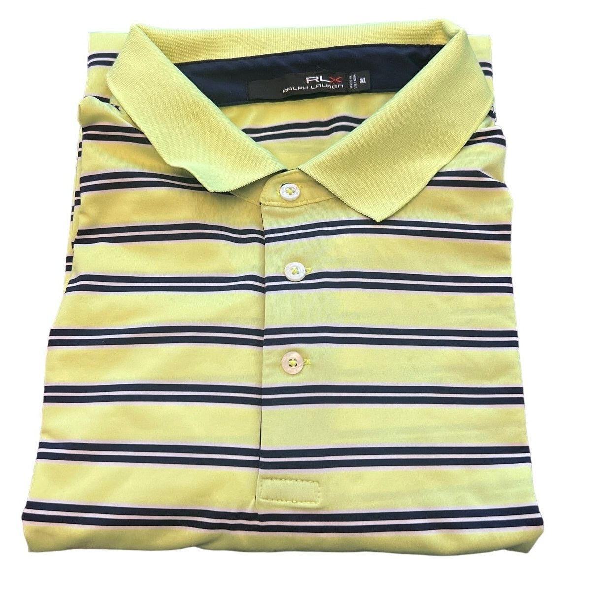 RLX Ralph Lauren RLX Ralph Lauren Golf Polo Tshirt Neon Yellow XXL Size US XXL / EU 58 / 5 - 2 Thumbnail